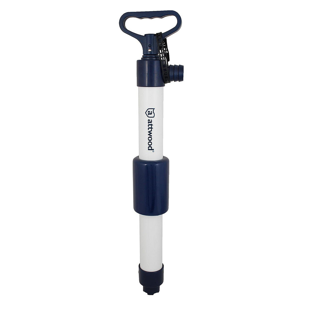 Attwood Wake World Parts kayak hand bilge pump 11595-2 for removing water from kayaks, compact and easy to use.