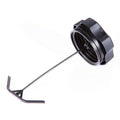 Attwood portable fuel tank cap with tether for Wake World Parts fuel tanks, EPA certified, shown on a white background.