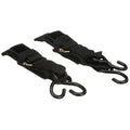 Wake World Parts Attwood 2-inch quick-release transom tie-down straps, set of 4, for secure boat transom anchoring.