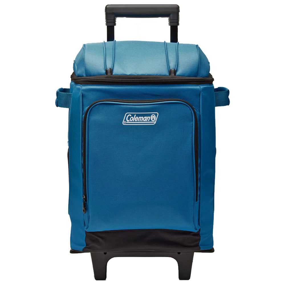 Coleman CHILLER 42-Can Soft-Sided Portable Cooler w/Wheels - Deep Ocean - OVERLANDERS Outfitter
