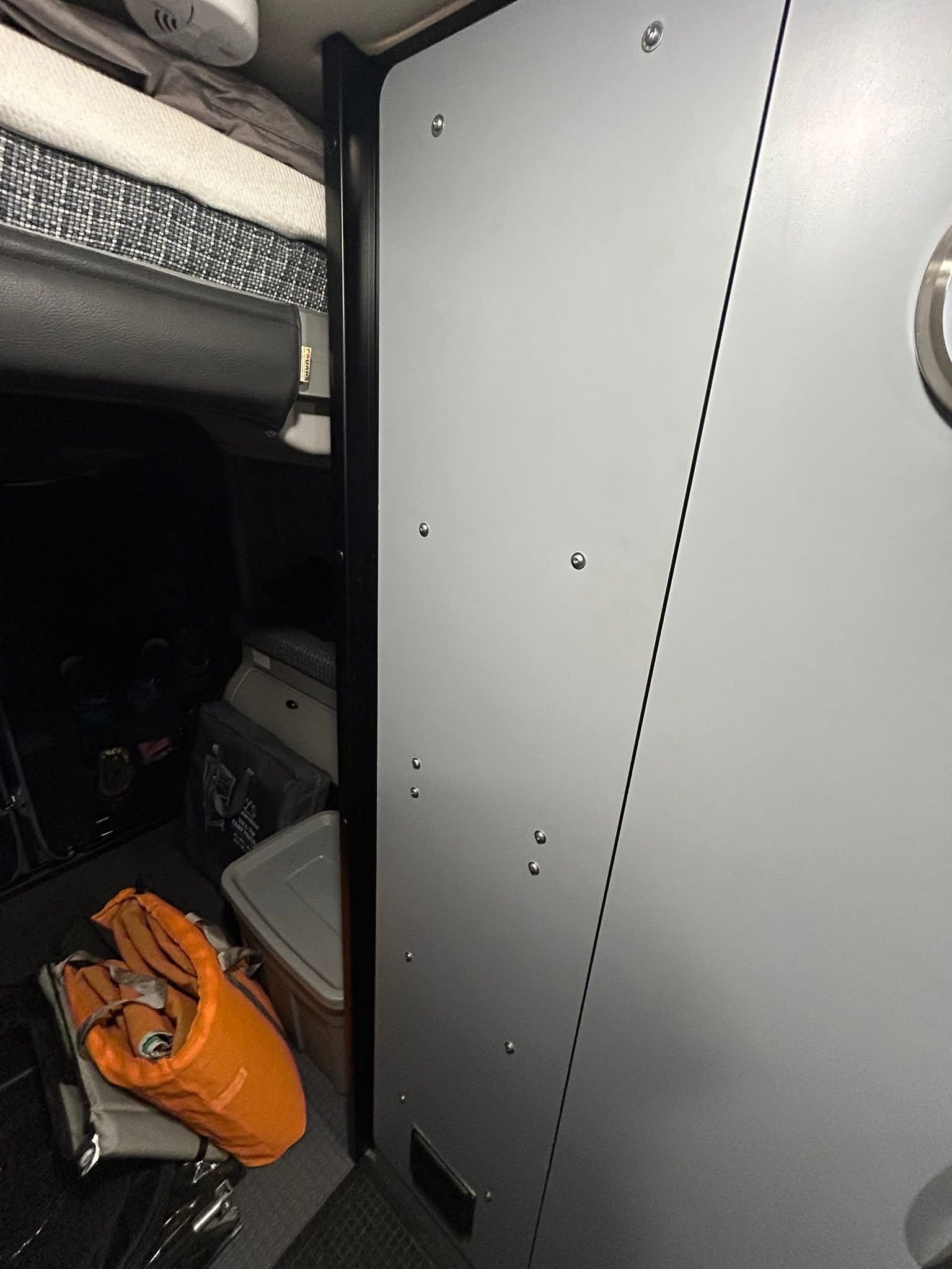 The Original Revel Shower Door MOLLE Panel by FreedomVanGo - OVERLANDERS Outfitter