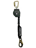 Frontline RPG10 10' Cable Single Leg SRL with Steel Snap Hook End with Carry on Handle and Tagline