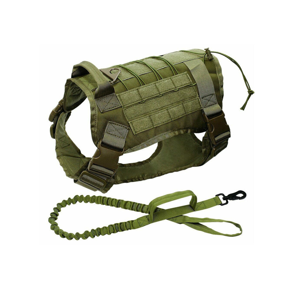 Tactical Dog Vest for Large Breeds - Adjustable and Durable Fur Missile Harness - OVERLANDERS Outfitter