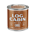 Log Cabin Happy Place Candle - We The Collective