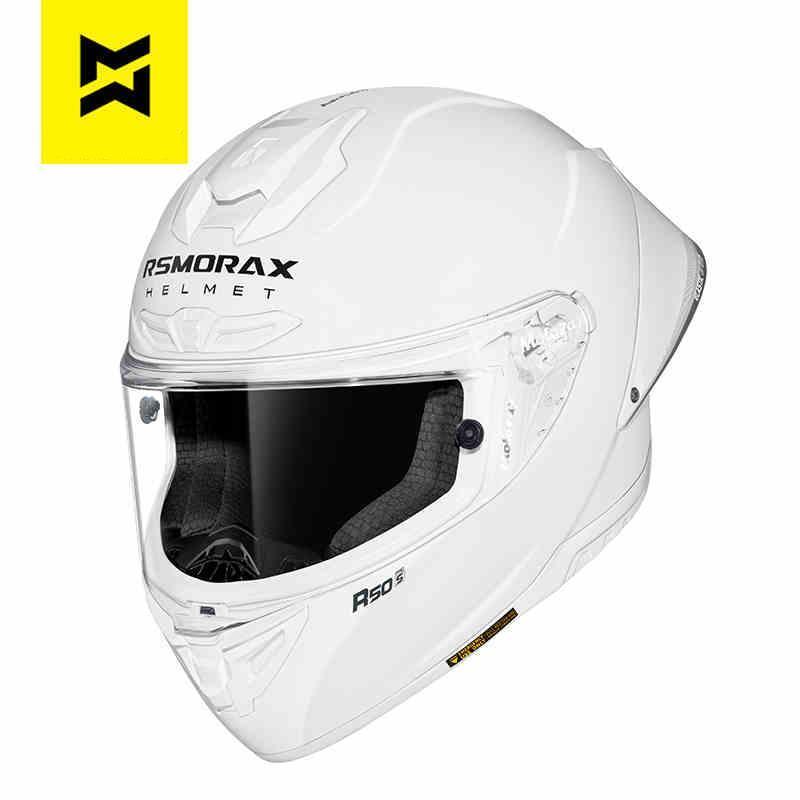 Bean's Moto Booth RSMORAX™ R50S PRO motorcycle helmet with sleek design and ventilation features.