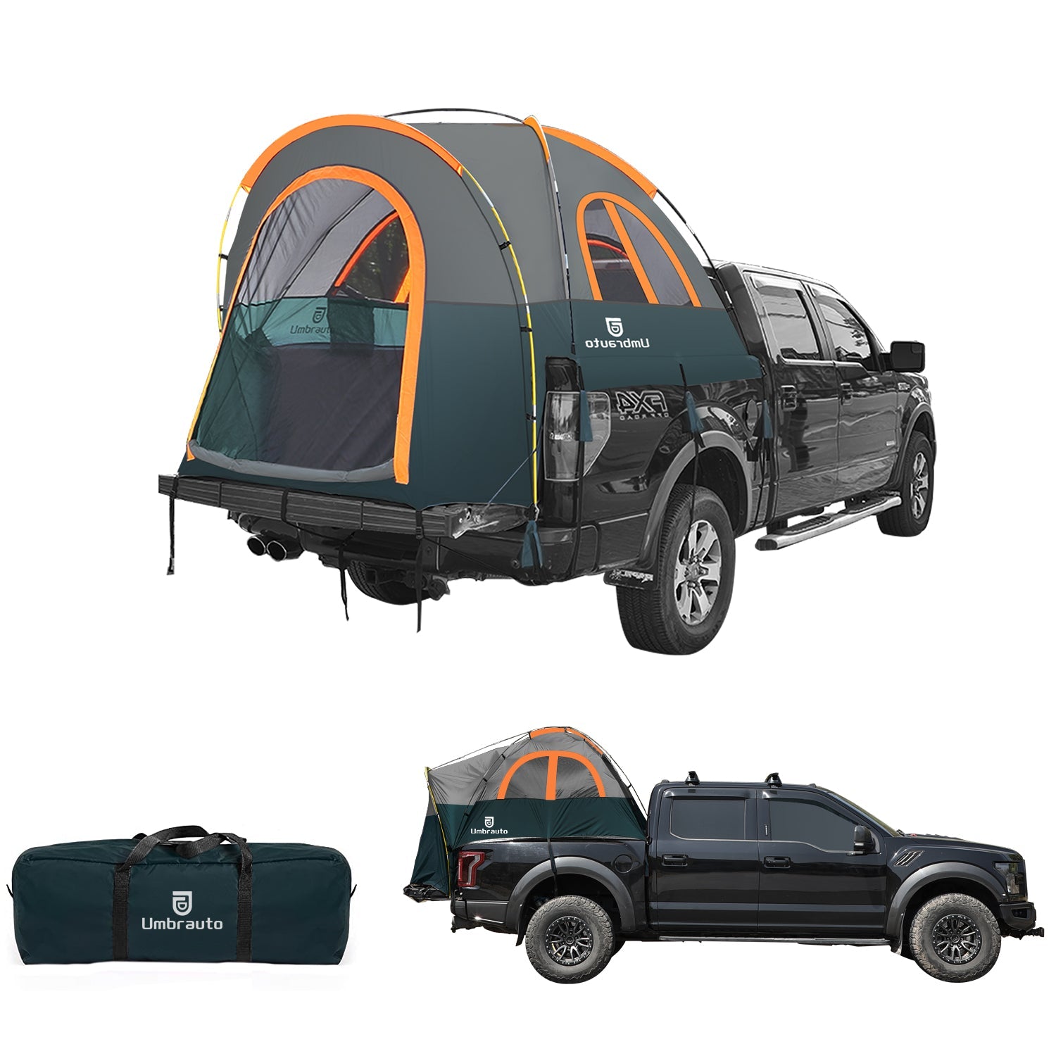 Umbrauto Truck Bed Tent PU3000mm Waterproof Pickup Truck Tents - OVERLANDERS Outfitter