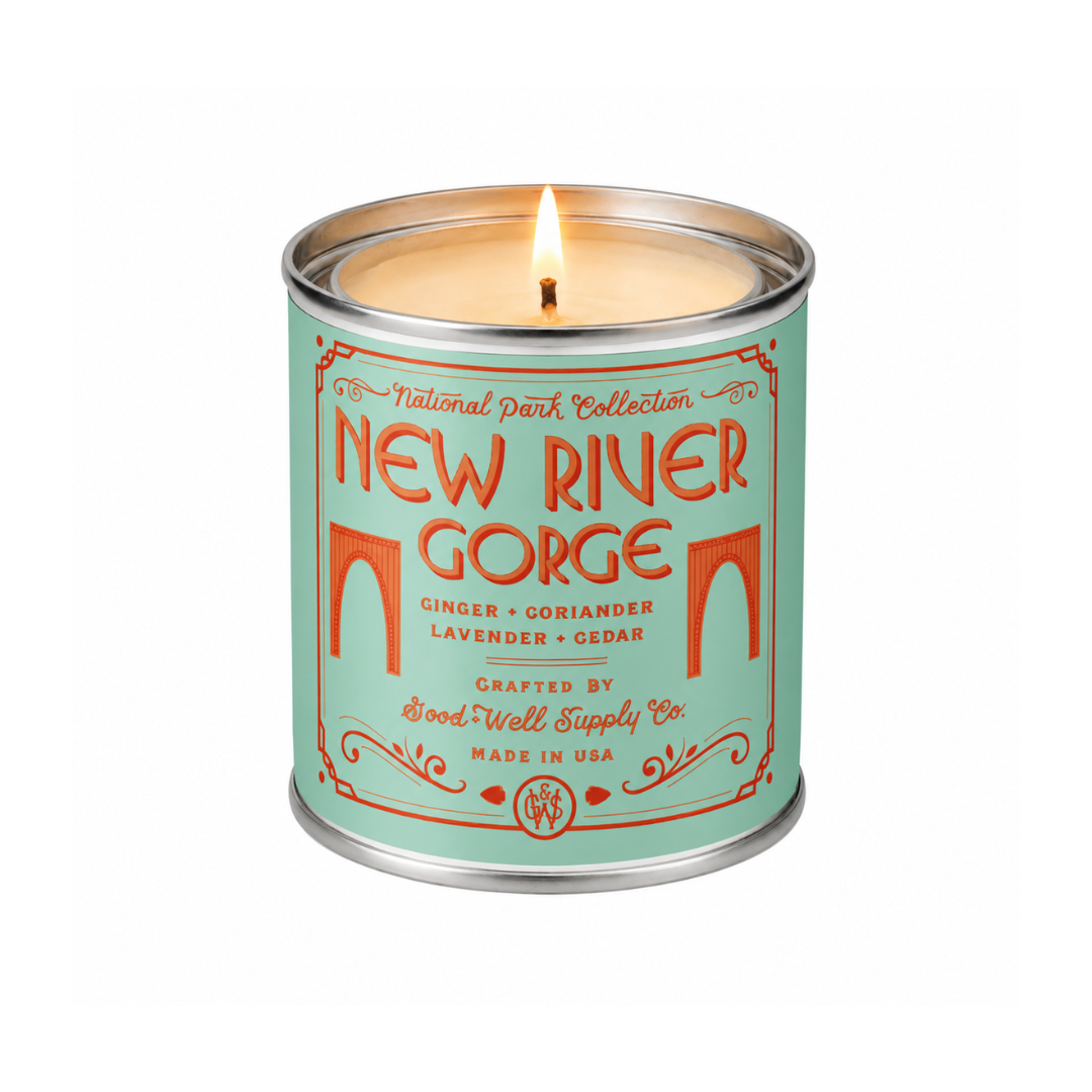 New River Gorge National Park Candle - OVERLANDERS Outfitter