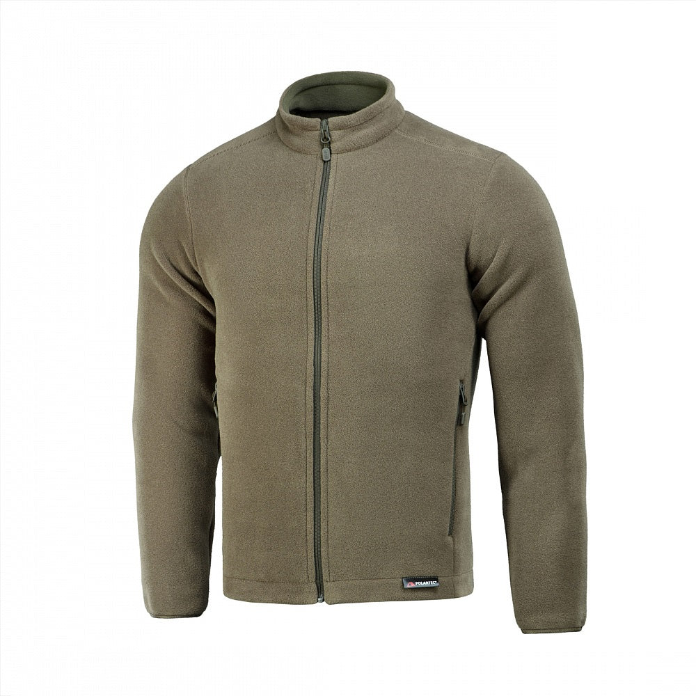 M-TAC Nord Polartec fleece jacket in dark color, showcasing soft fabric and zippered front for outdoor activities.