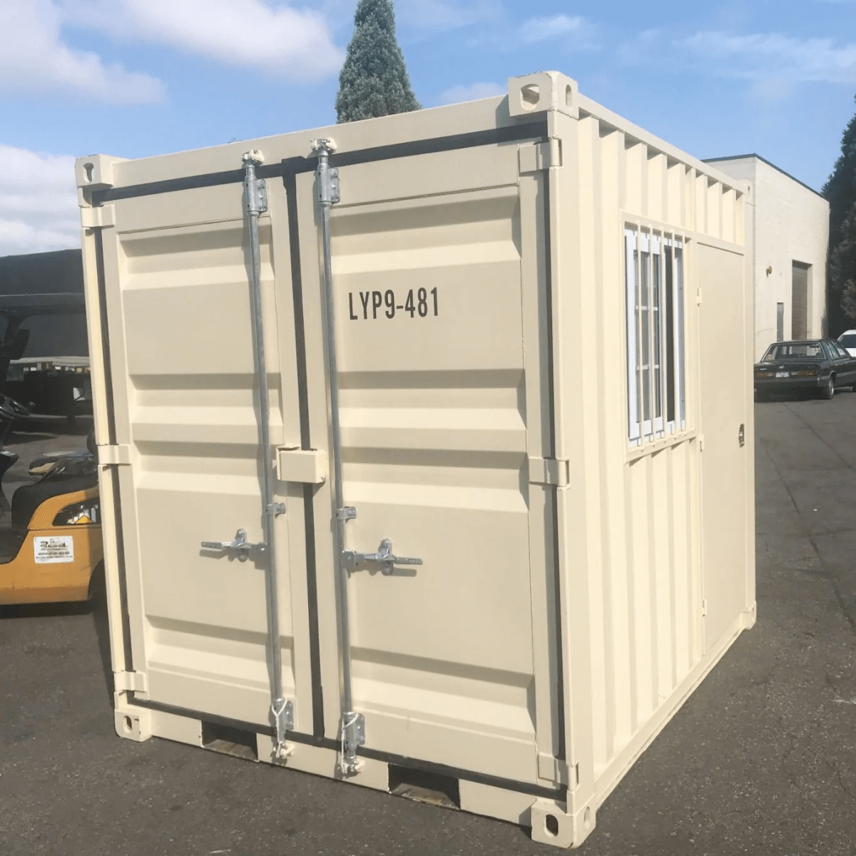 9ft Small Cubic Shipping Container - OVERLANDERS Outfitter