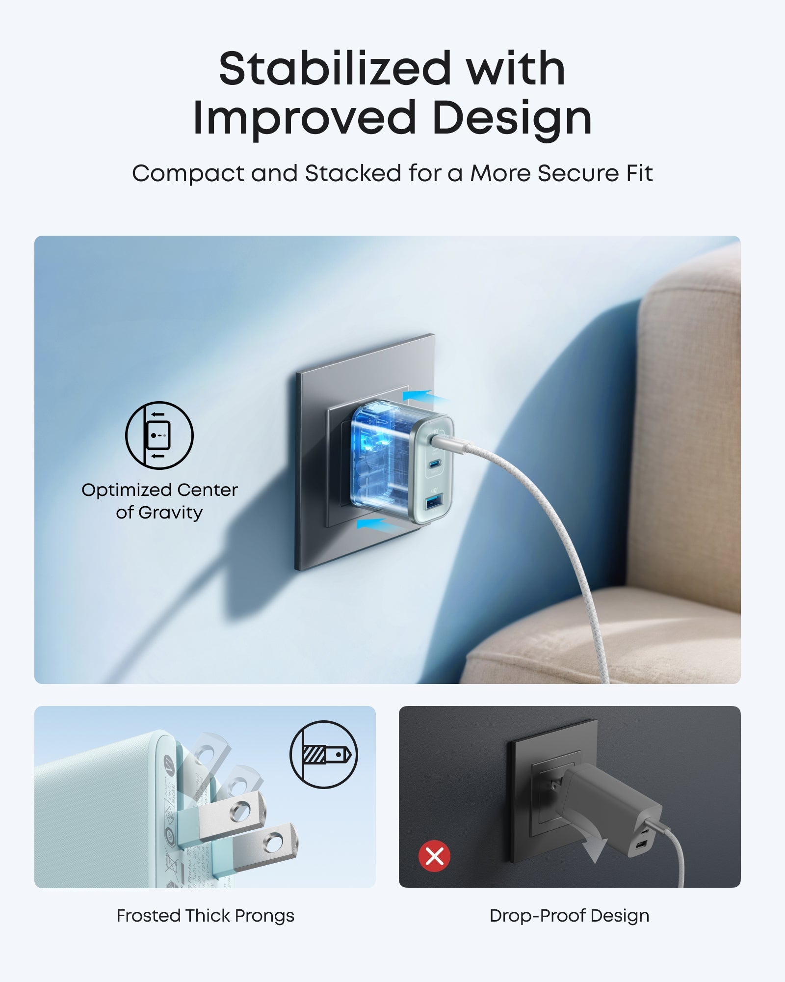 Anker Nano Charger (70W, 3 Ports) - We The Collective