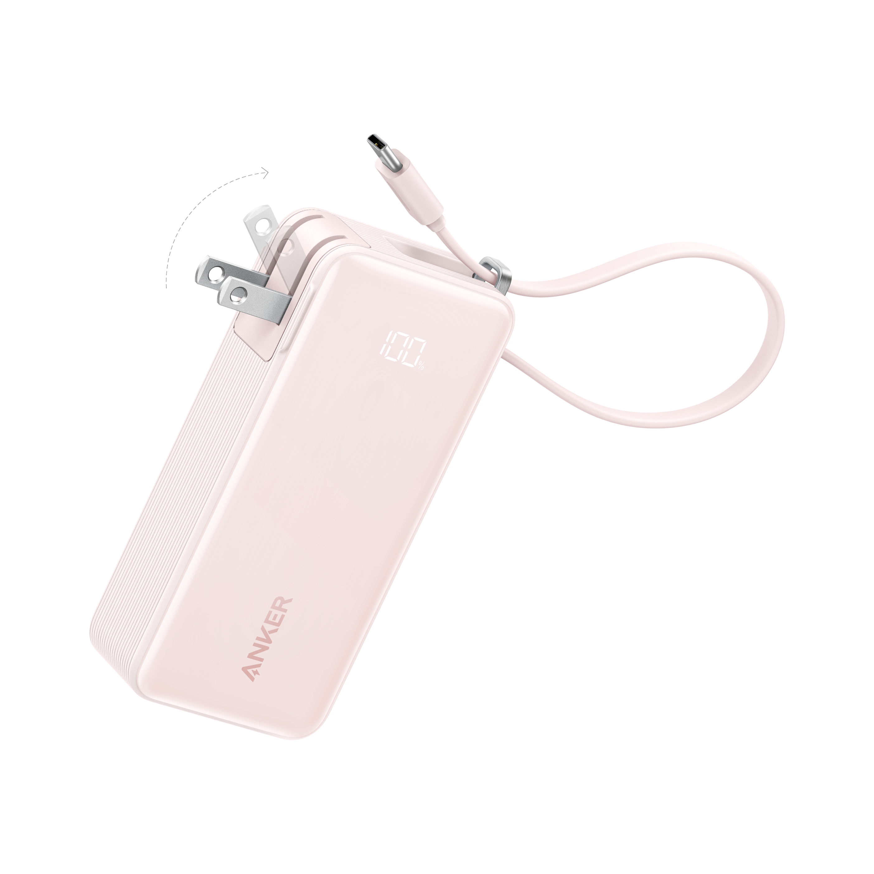 Anker Power Bank (10K, Fusion, Built-In Cable) - We The Collective