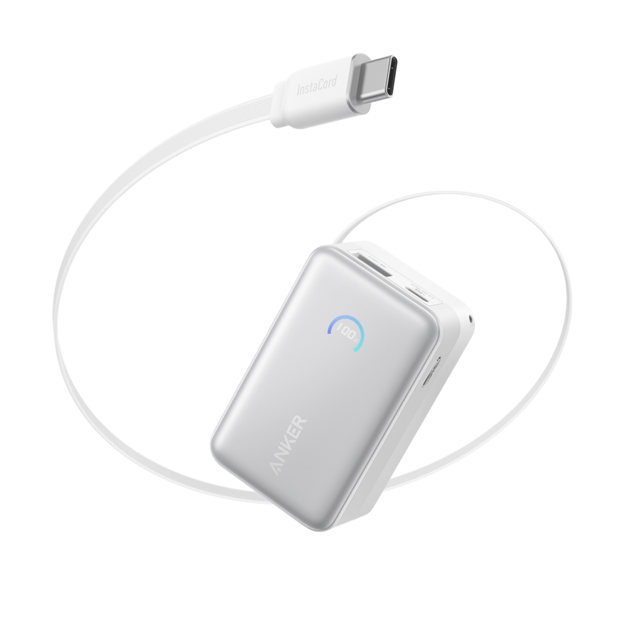 Anker Nano Power Bank (10K, 45W, Built-In Retractable USB-C Cable) - We The Collective