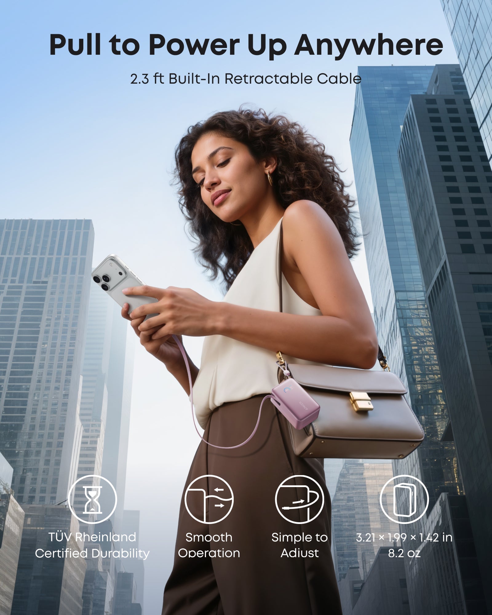 Anker Nano Power Bank (10K, 45W, Built-In Retractable USB-C Cable) - We The Collective