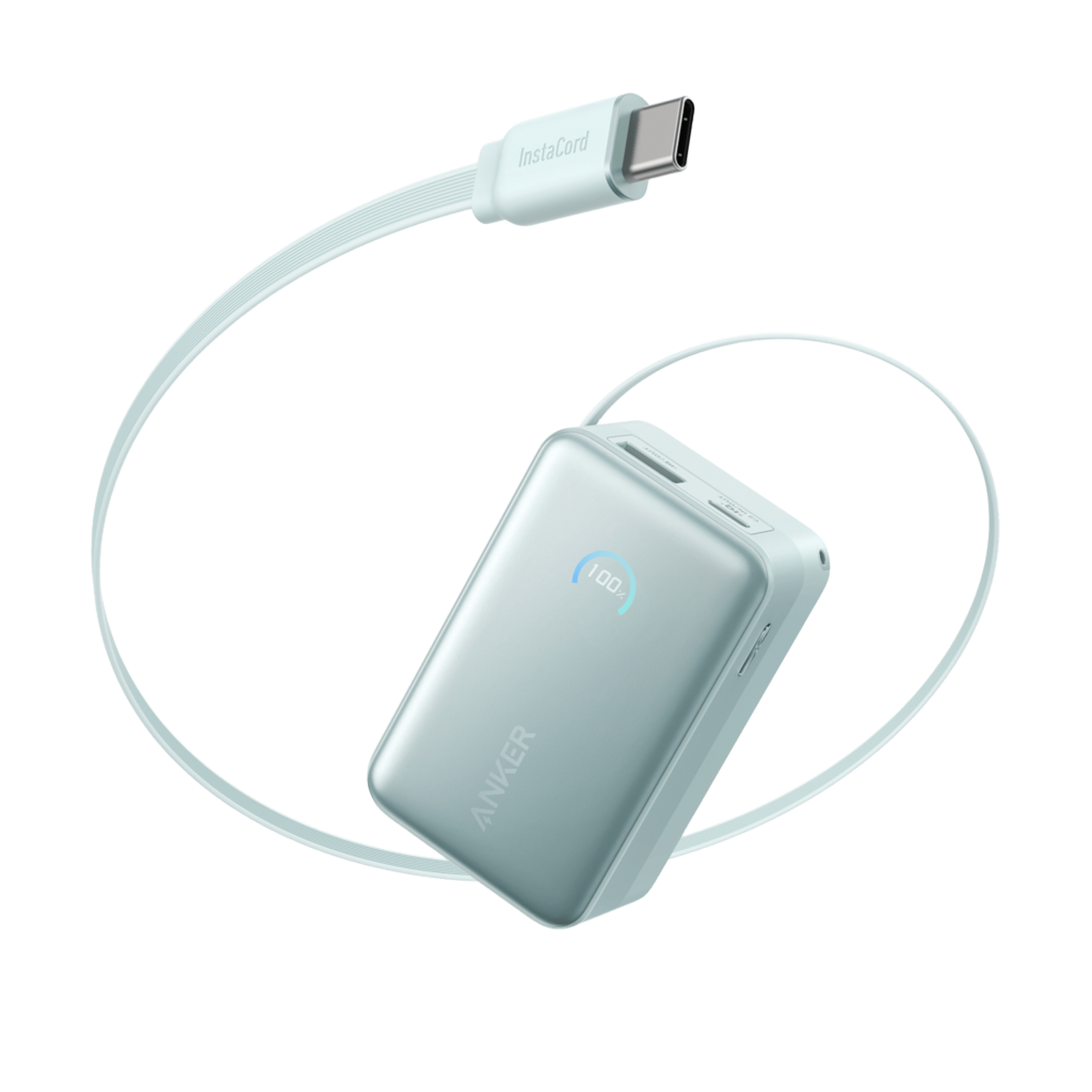 Anker Nano Power Bank (10K, 45W, Built-In Retractable USB-C Cable) - We The Collective