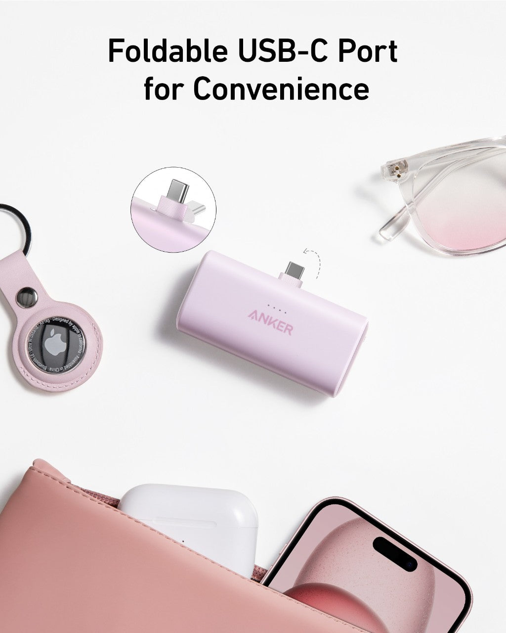 Anker Nano Power Bank (22.5W, Built-In USB-C Connector) - We The Collective