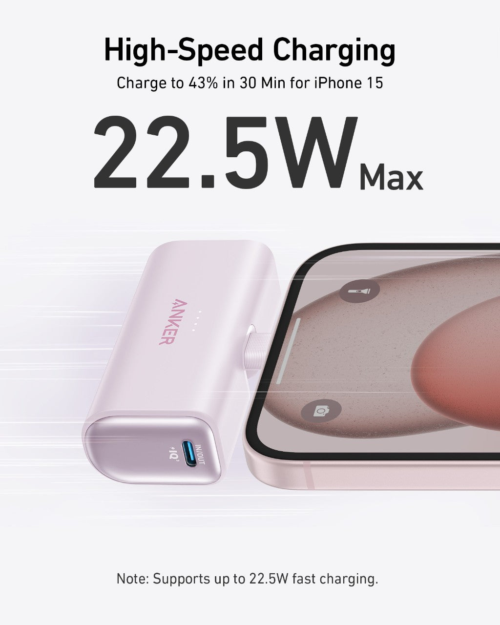 Anker Nano Power Bank (22.5W, Built-In USB-C Connector) - We The Collective