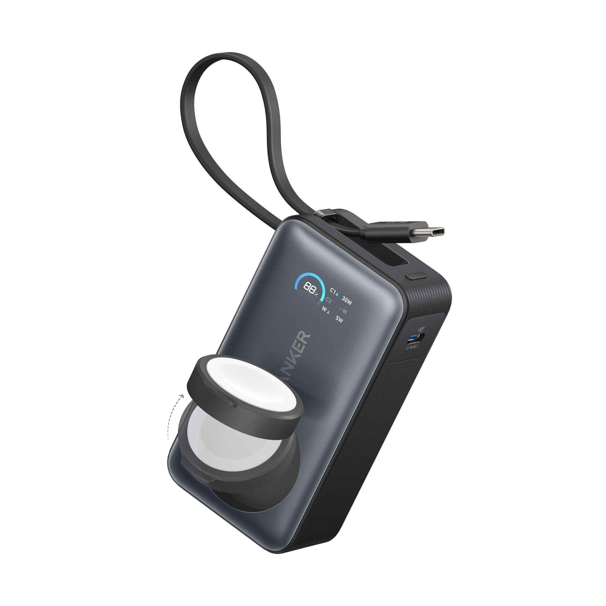 Anker MagGo Power Bank (10K, 35W, For Apple Watch) - We The Collective