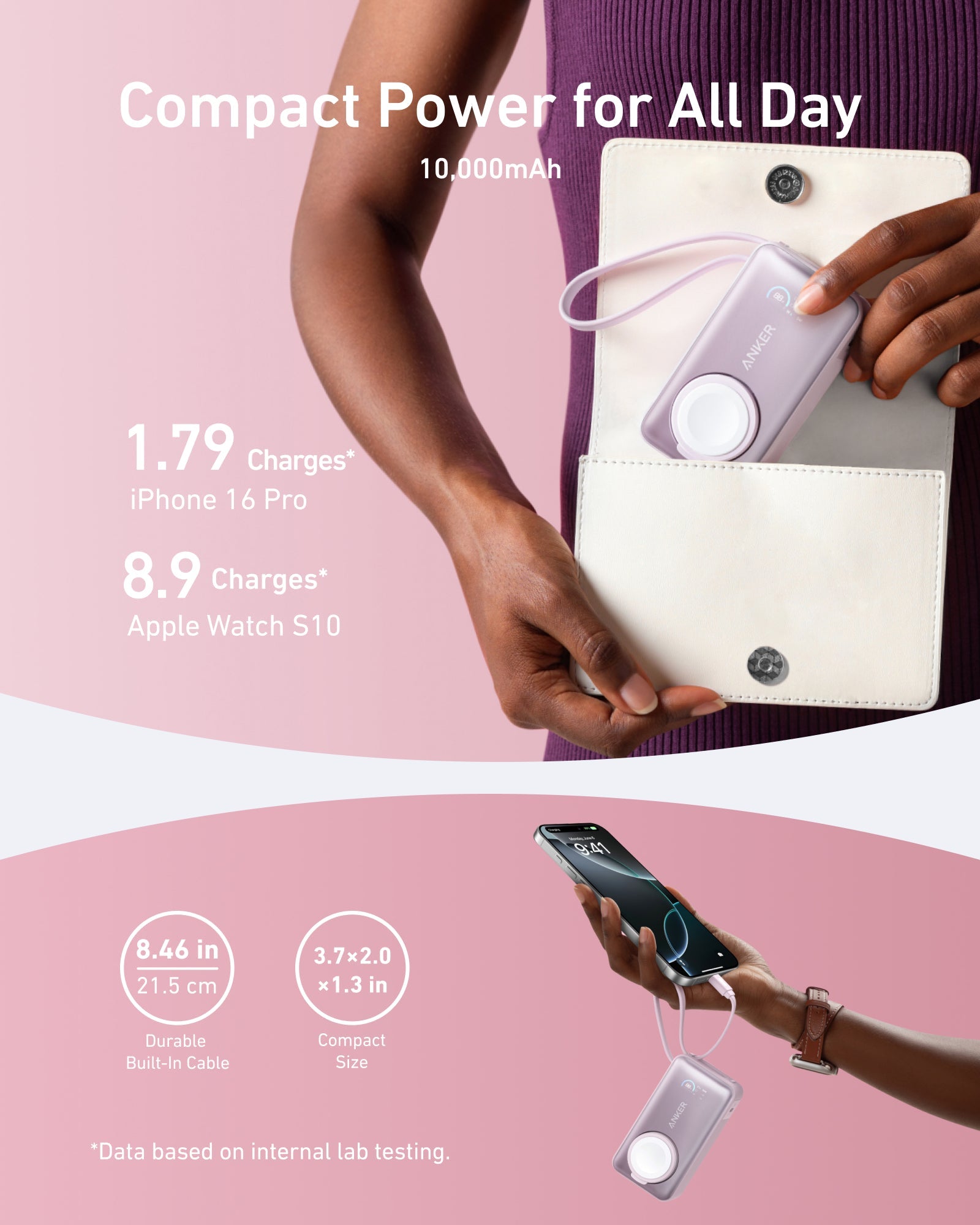 Anker MagGo Power Bank (10K, 35W, For Apple Watch) - We The Collective