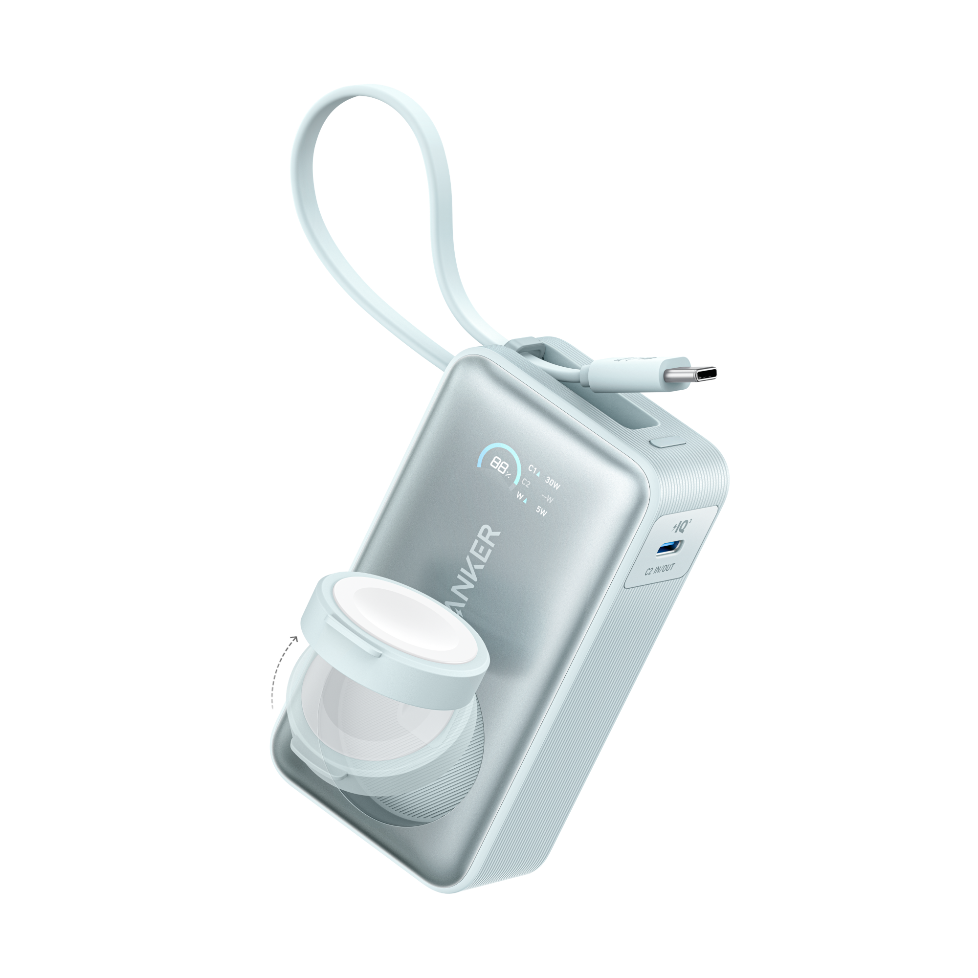 Anker MagGo Power Bank (10K, 35W, For Apple Watch) - We The Collective