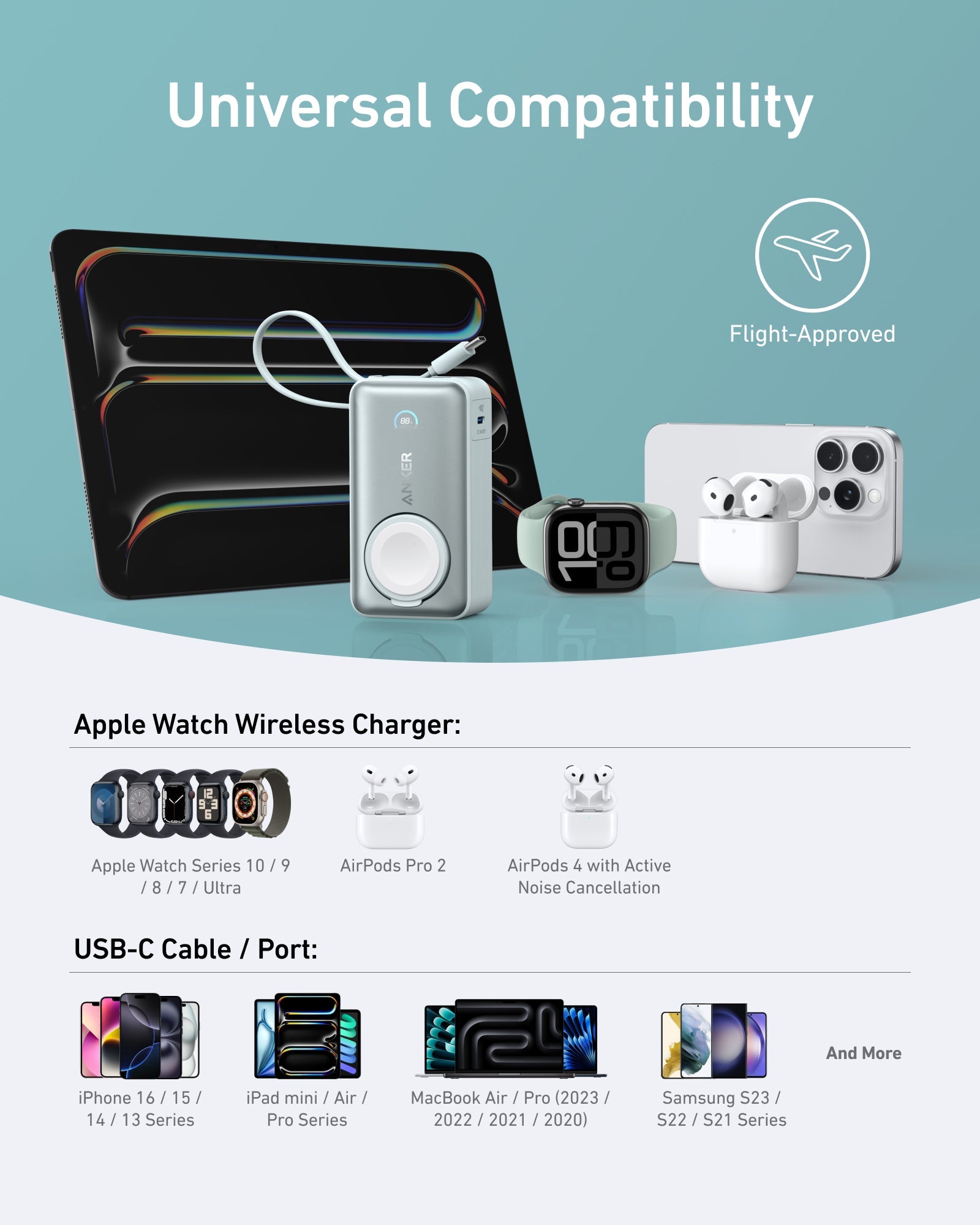 Anker MagGo Power Bank (10K, 35W, For Apple Watch) - We The Collective