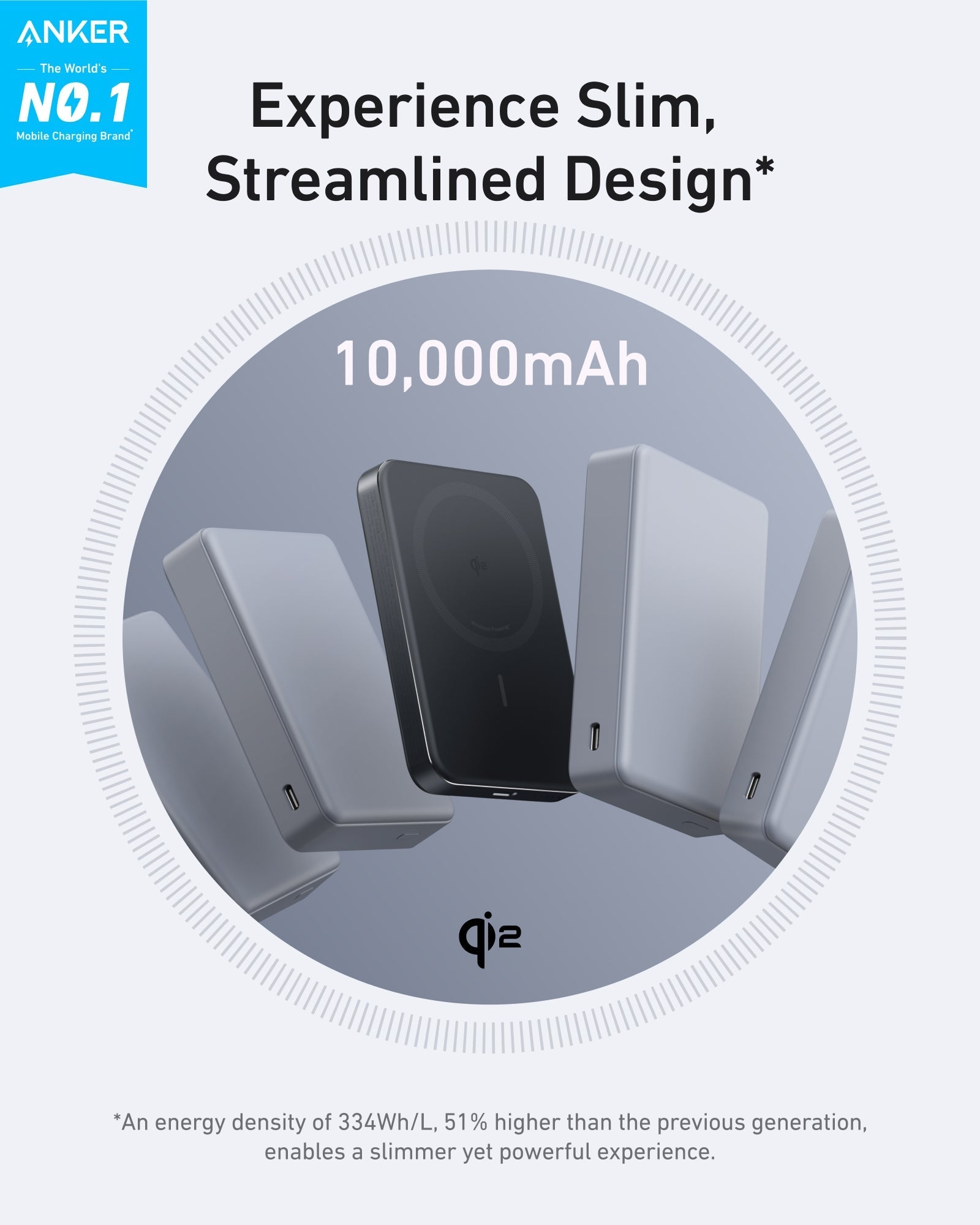 Anker MagGo Power Bank (10K, Slim) - We The Collective