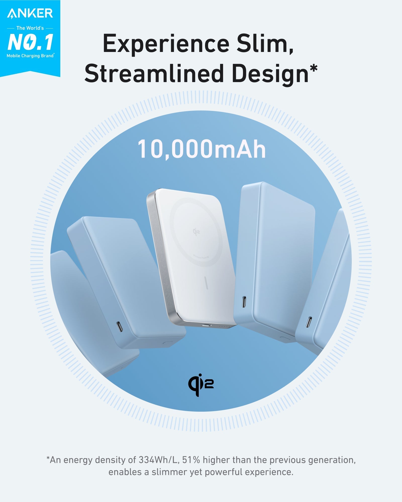 Anker MagGo Power Bank (10K, Slim) - We The Collective