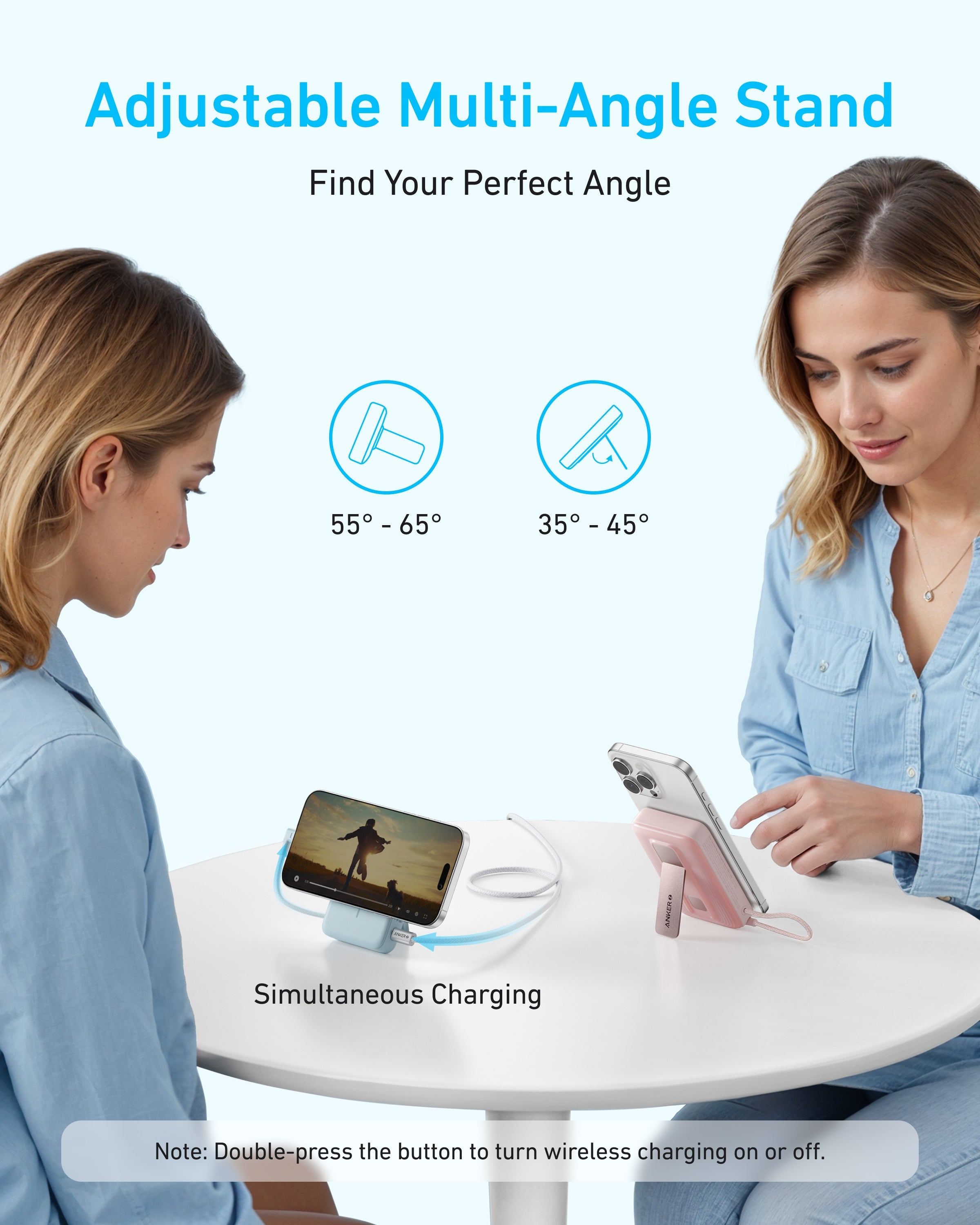 Anker Zolo Magnetic Power Bank (10K, 30W, Built-in USB-C Cable) - OVERLANDERS Outfitter