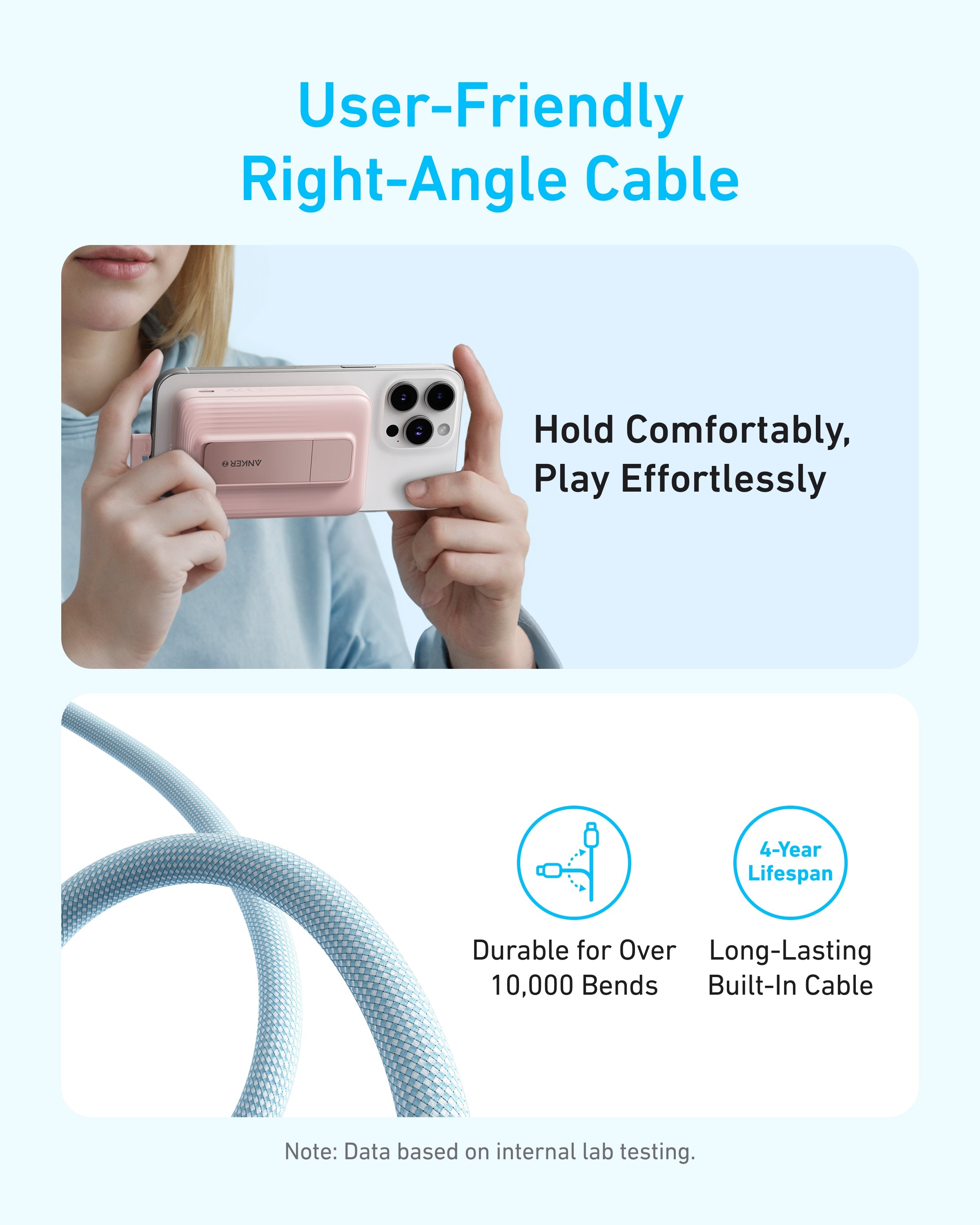 Anker Zolo Magnetic Power Bank (10K, 30W, Built-in USB-C Cable) - OVERLANDERS Outfitter
