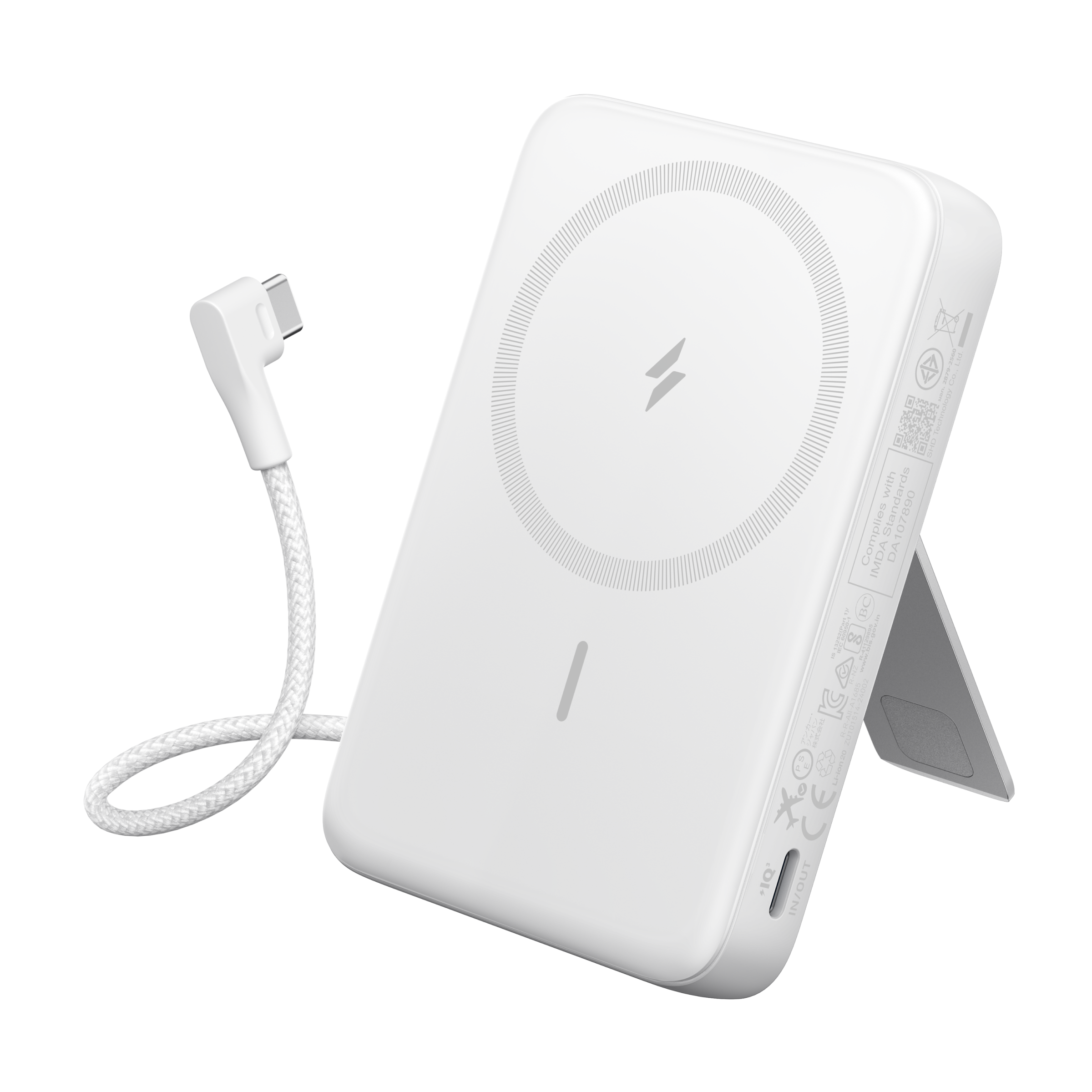 Anker Zolo Magnetic Power Bank (10K, 30W, Built-in USB-C Cable) - OVERLANDERS Outfitter