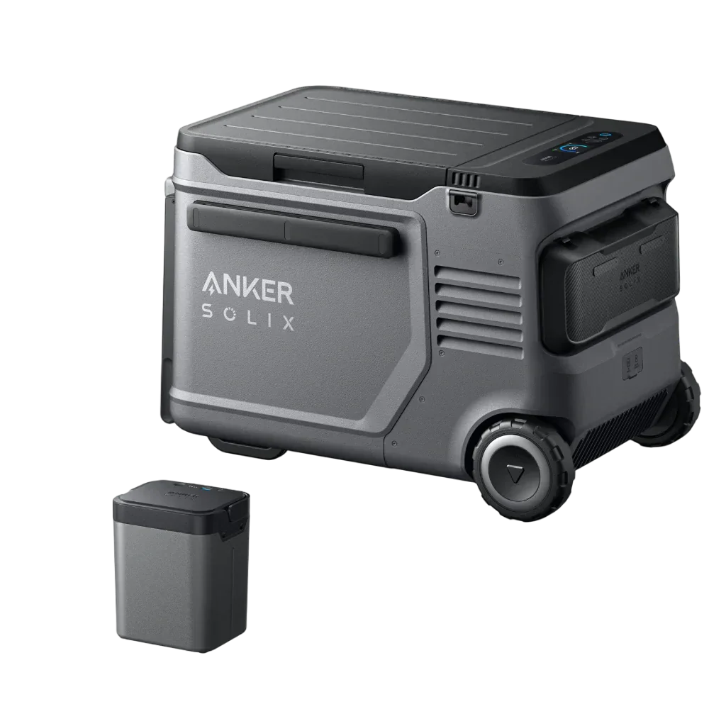 Green Vista Living Anker SOLIX EverFrost 2 40L electric cooler with removable battery, compact portable cooler for outdoor use