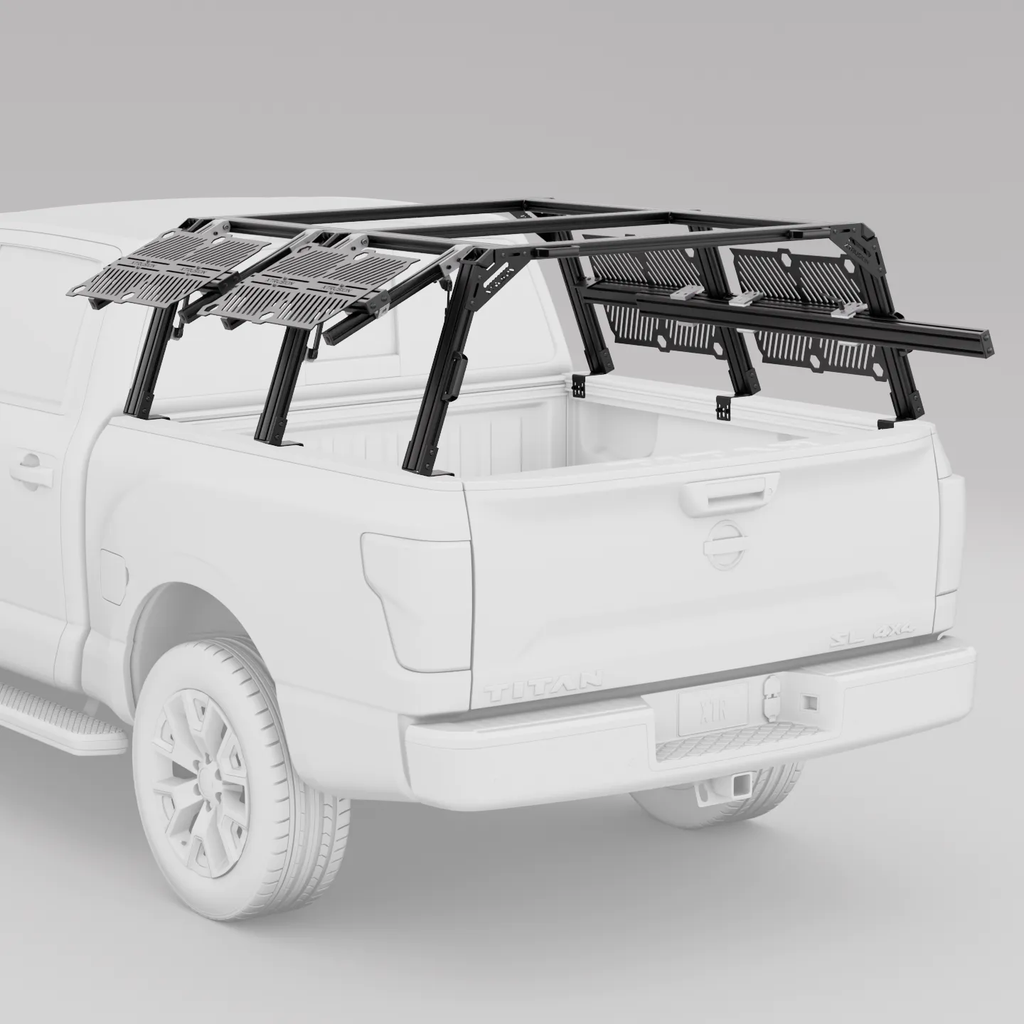 Nissan Titan Truck Bed Rack | XTR3 Popular Builds + MOLLE Packages - OVERLANDERS Outfitter