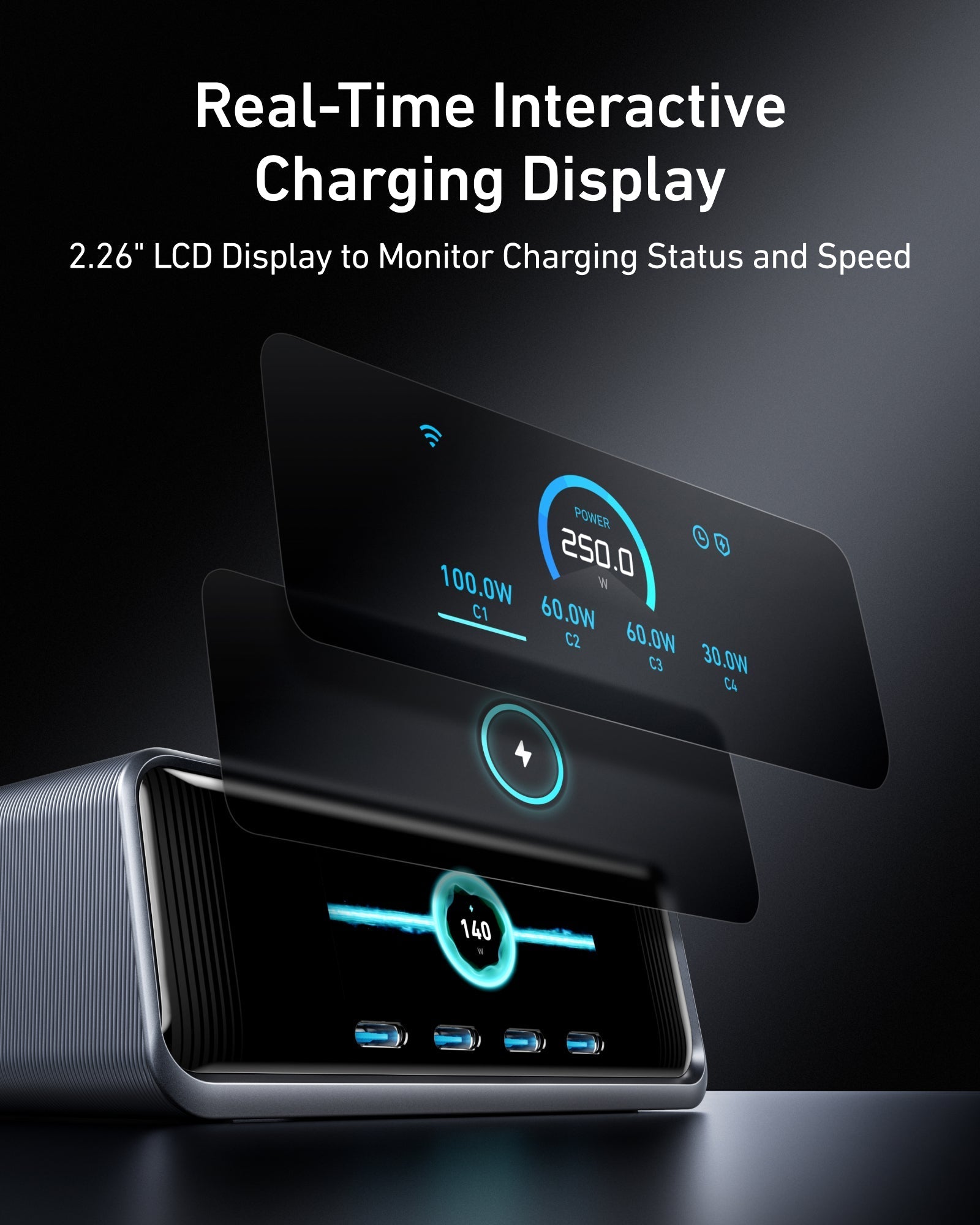 Anker Prime Charger (250W, 6 Ports, GaNPrime) - We The Collective