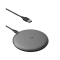 Anker 313 Wireless Charger Pad with a sleek design, ideal for efficient charging of compatible devices.
