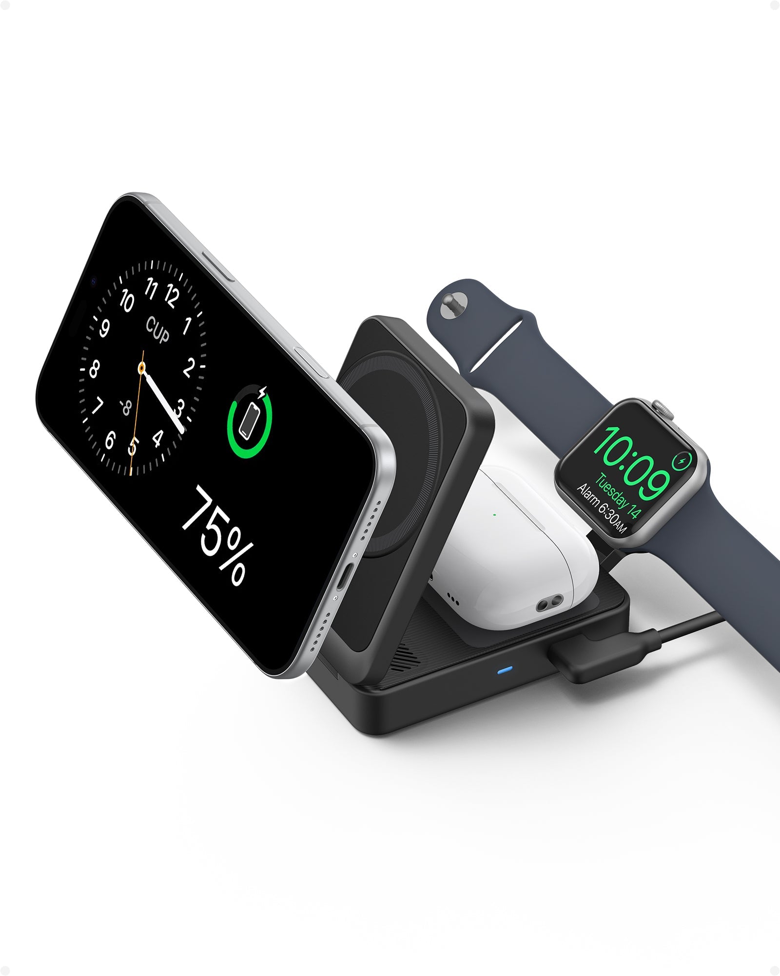 Anker MagGo Wireless Charging Station (Foldable 3-in-1) - We The Collective