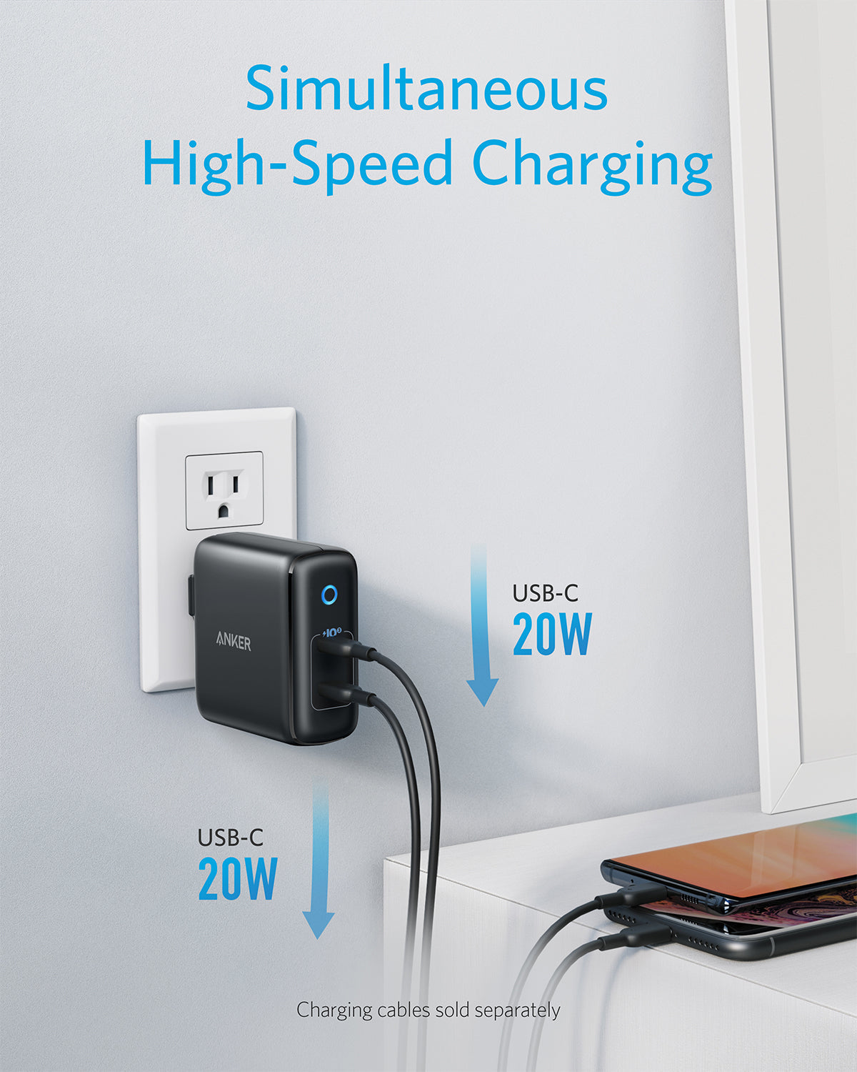 Anker <b>324</b> Charger (40W) - We The Collective