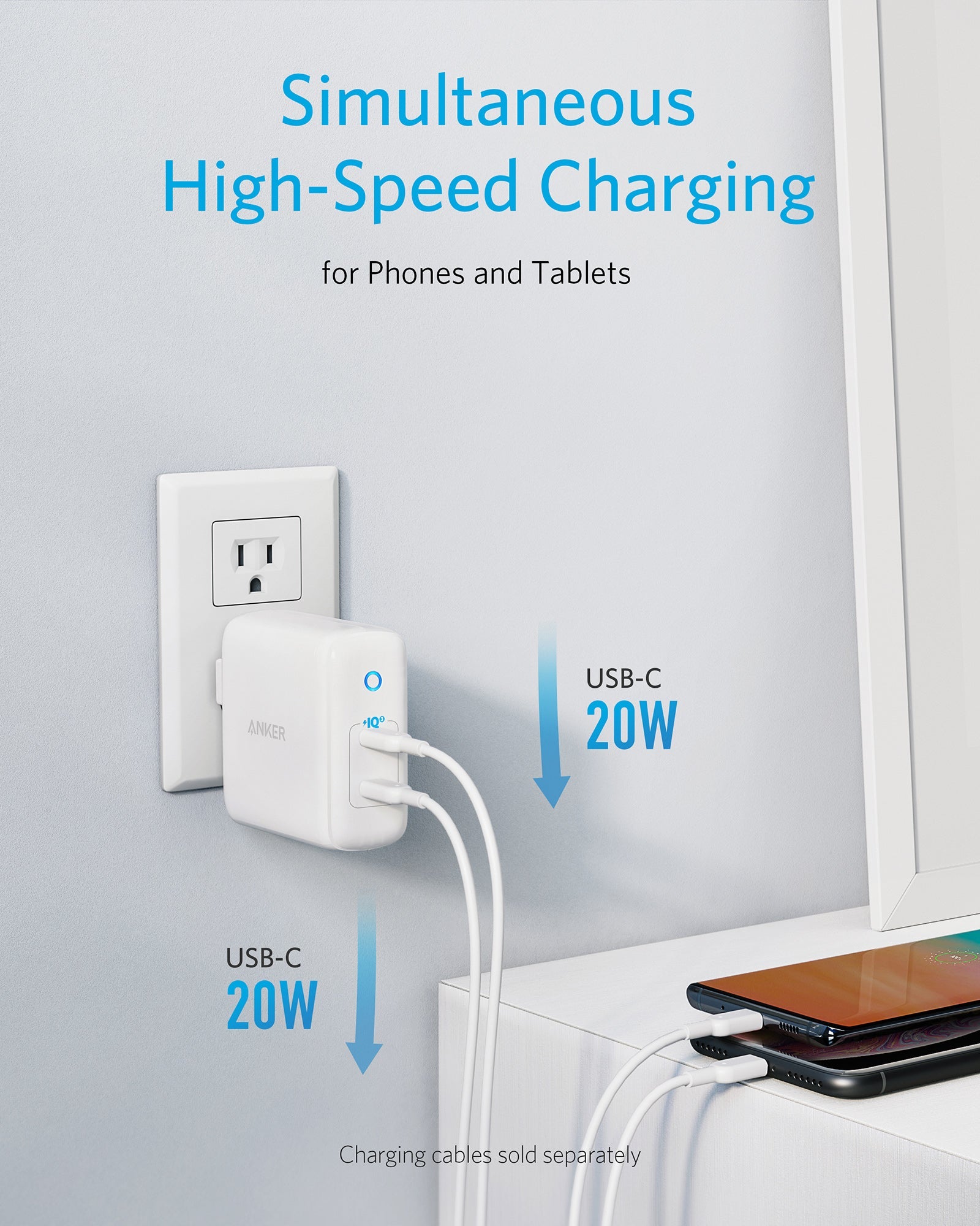 Anker <b>324</b> Charger (40W) - We The Collective