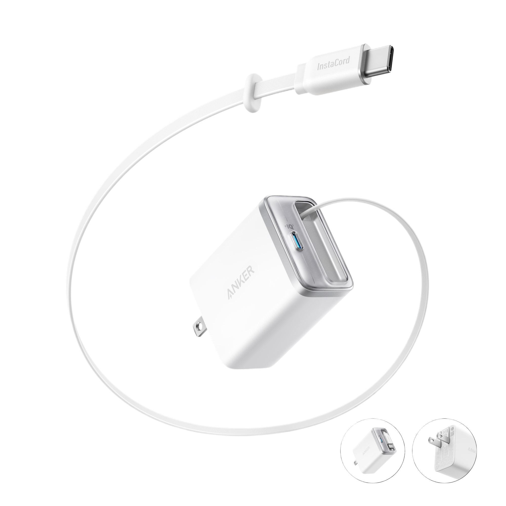 Anker Nano Charger (35W, Built-In Retractable USB-C Cable) - We The Collective