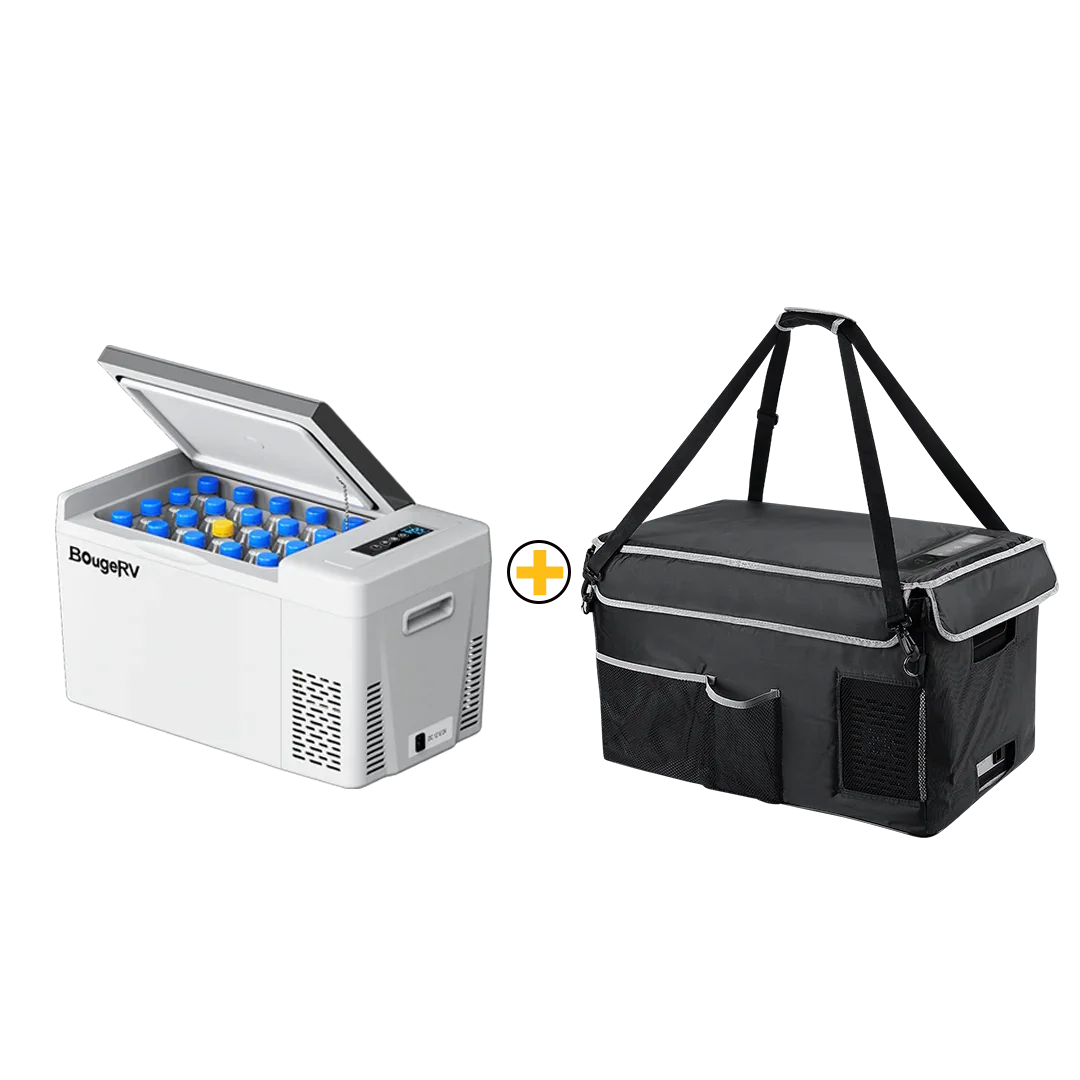 BougeRV 12V 23 Quart Portable Fridge For Travel - We The Collective