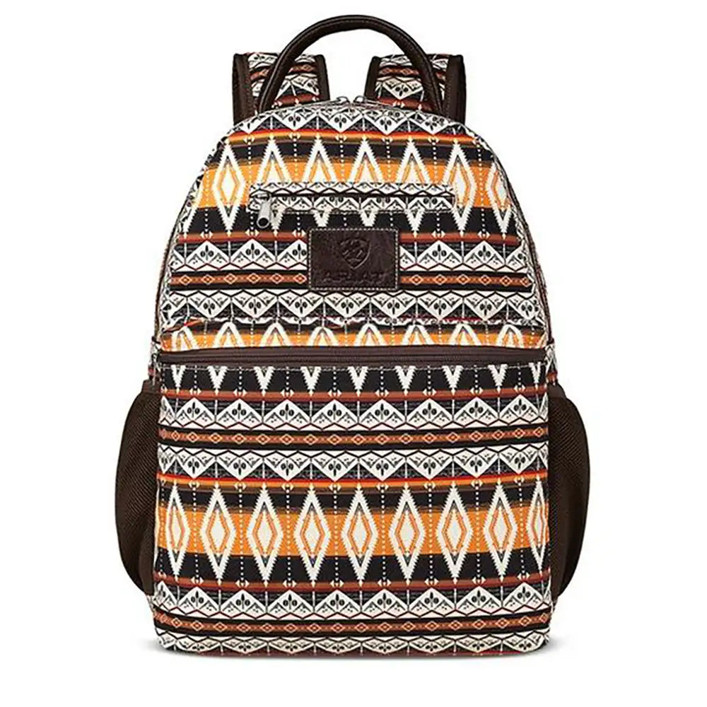 Ariat Southwest Diamond Backpack (Brown/Mustard) - Backpack - OVERLANDERS Outfitter