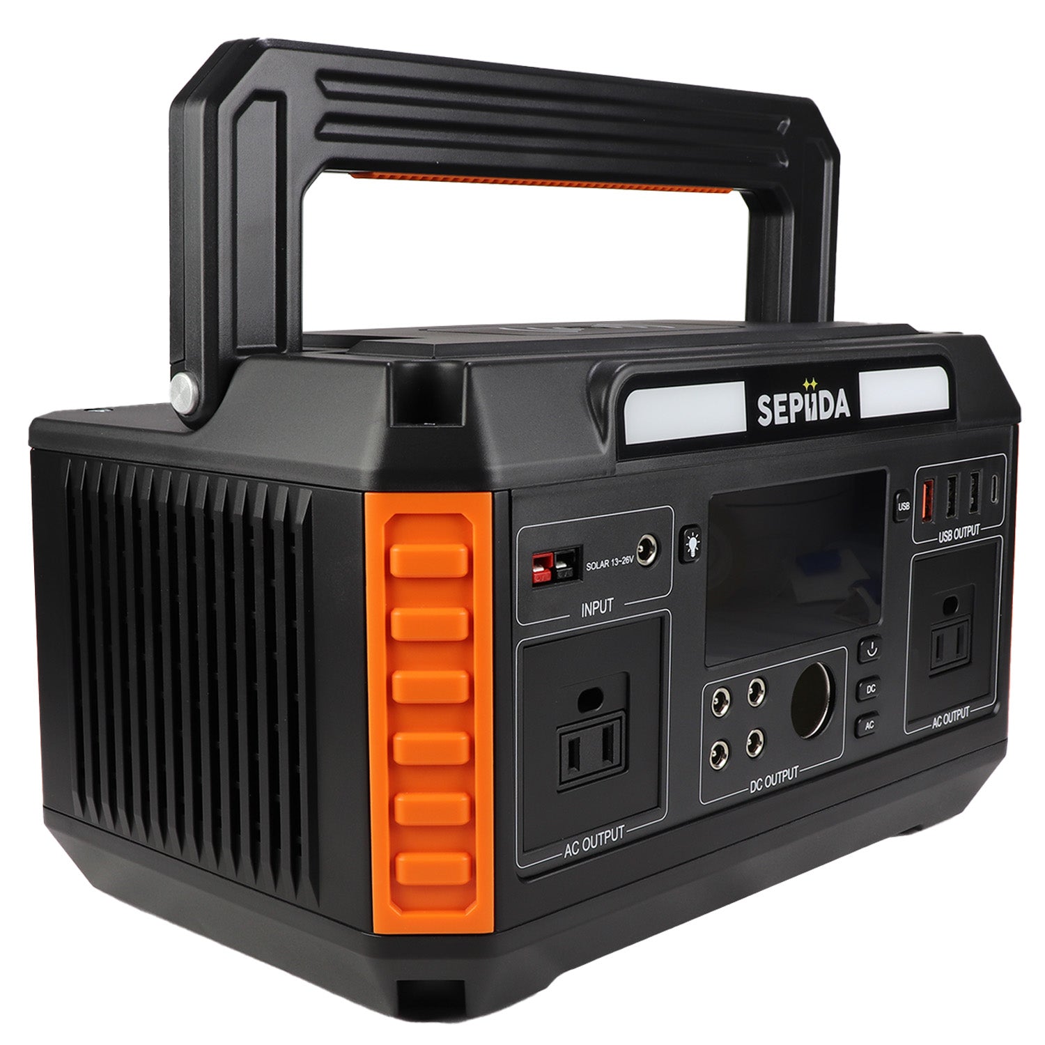 Portable LED Power Station SEPIIDA 600 Watt - OVERLANDERS Outfitter