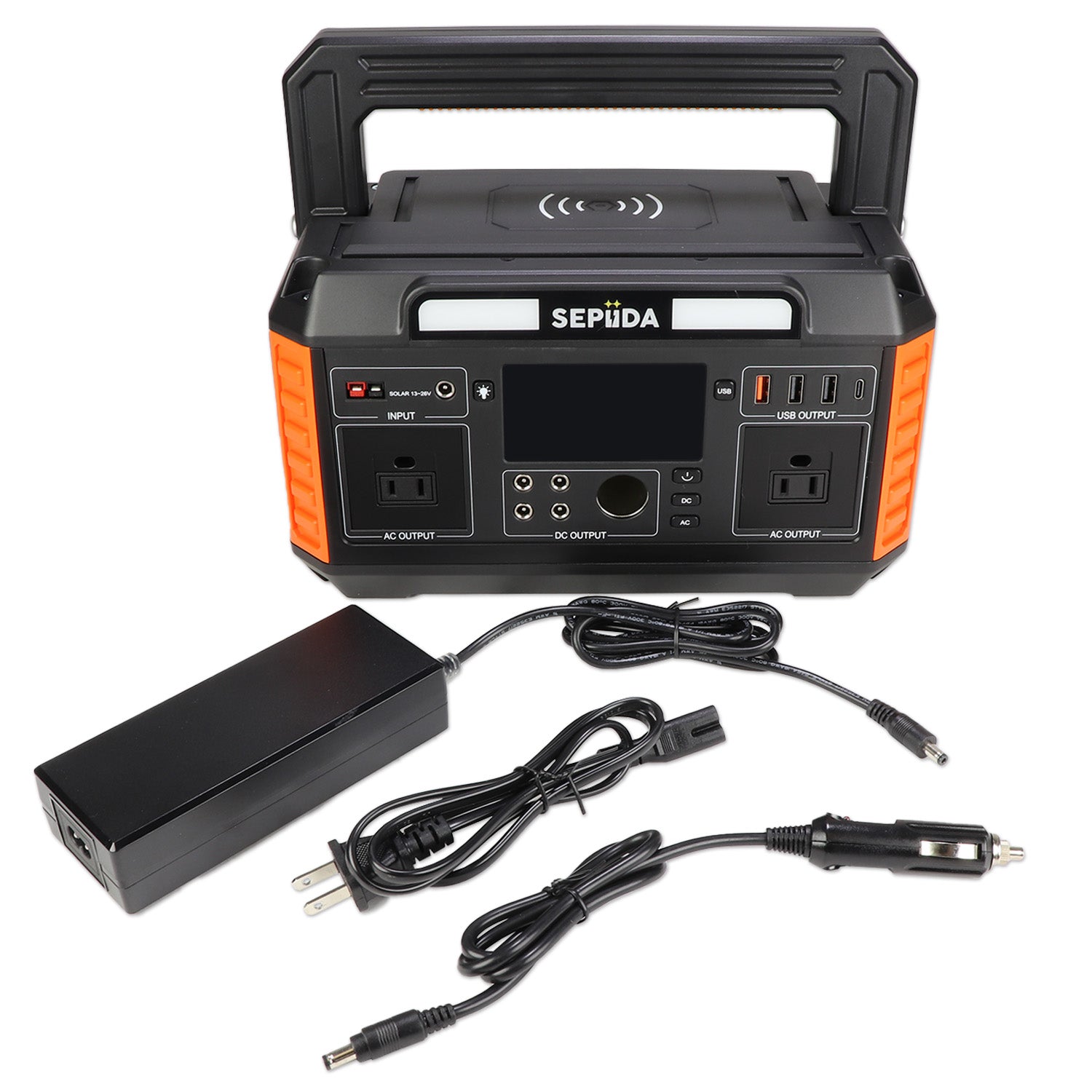 Portable LED Power Station SEPIIDA 600 Watt - OVERLANDERS Outfitter