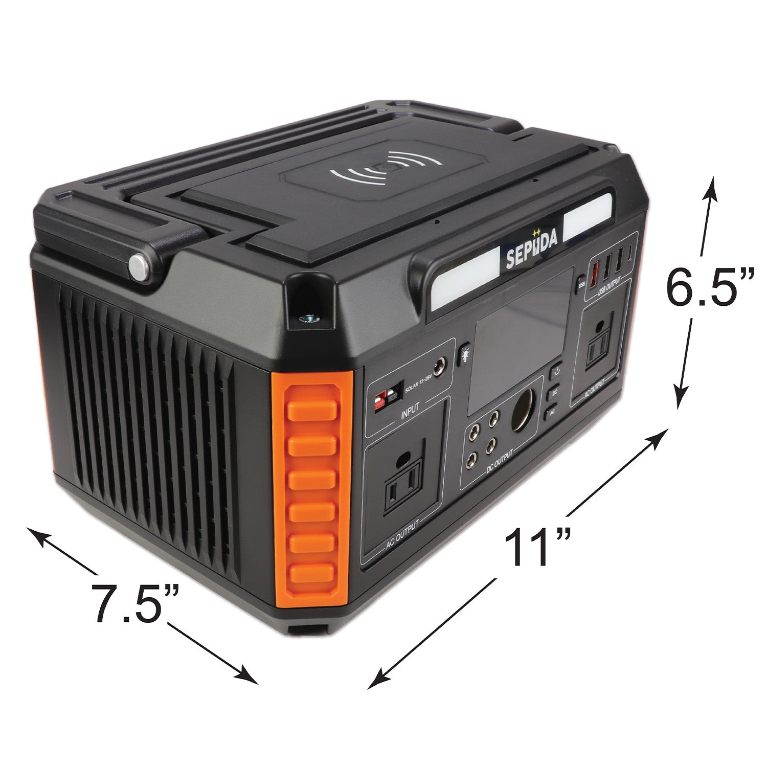 Portable LED Power Station SEPIIDA 600 Watt - OVERLANDERS Outfitter