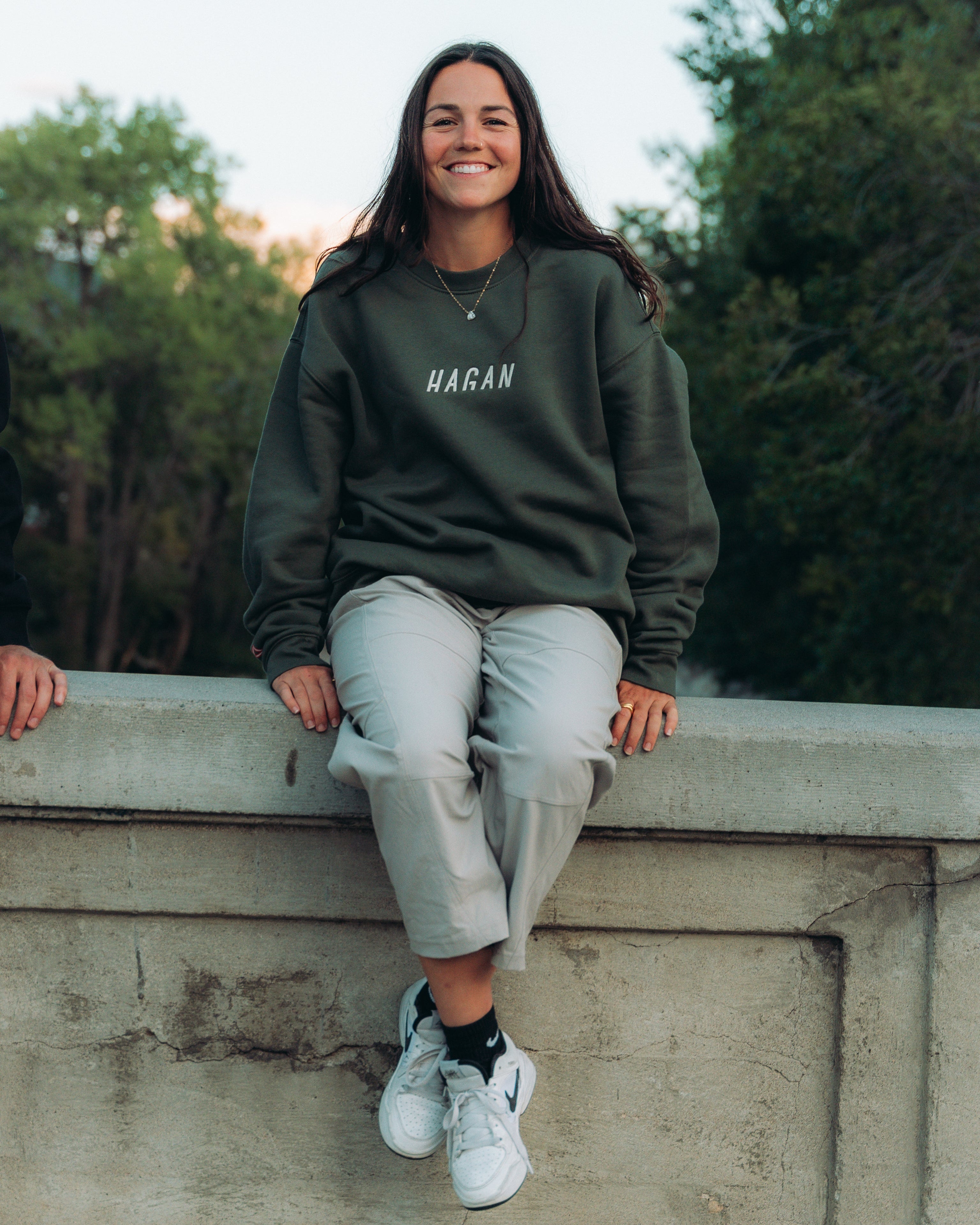 HAGAN Embroidered Crewneck - OVERLANDERS Outfitter