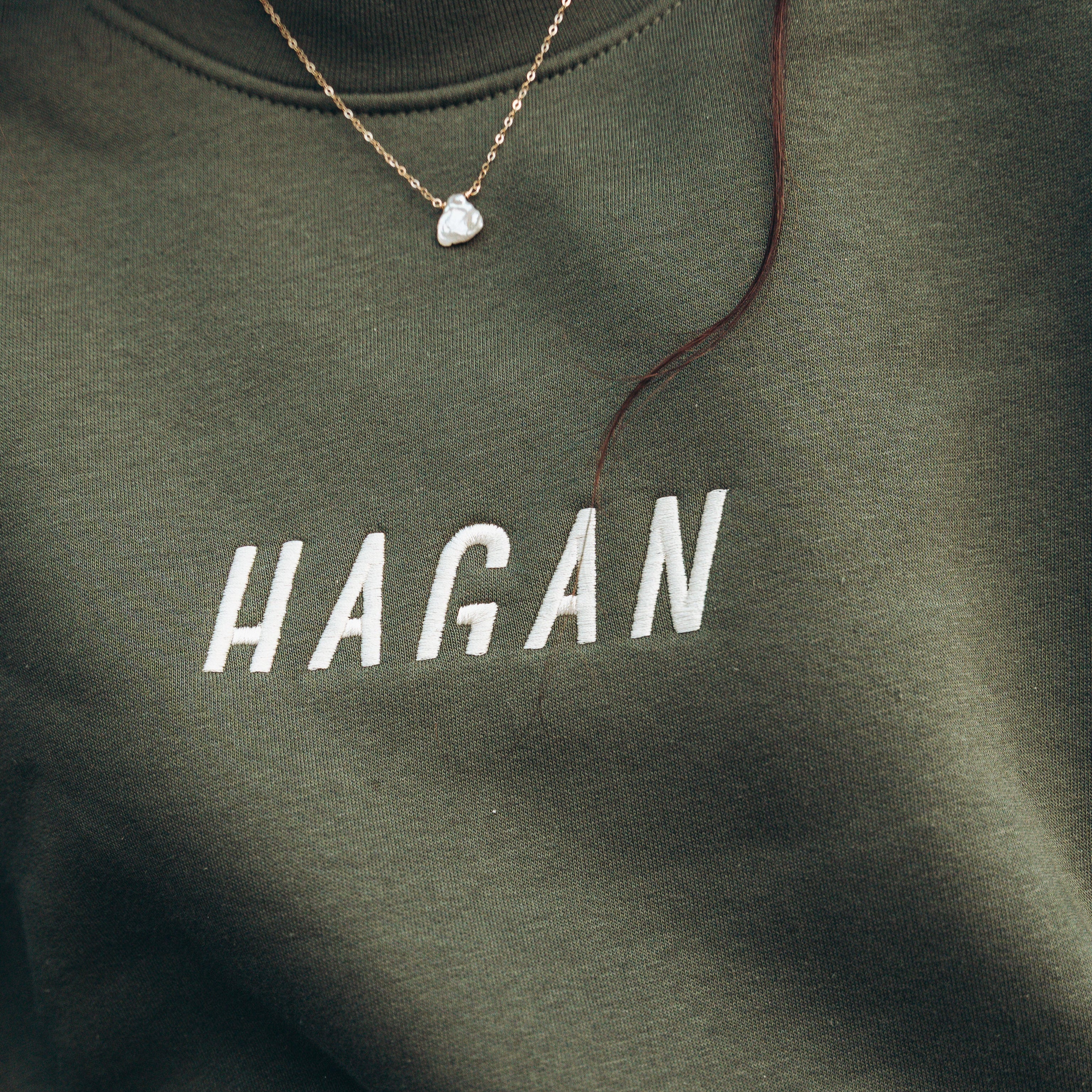 HAGAN Embroidered Crewneck - OVERLANDERS Outfitter