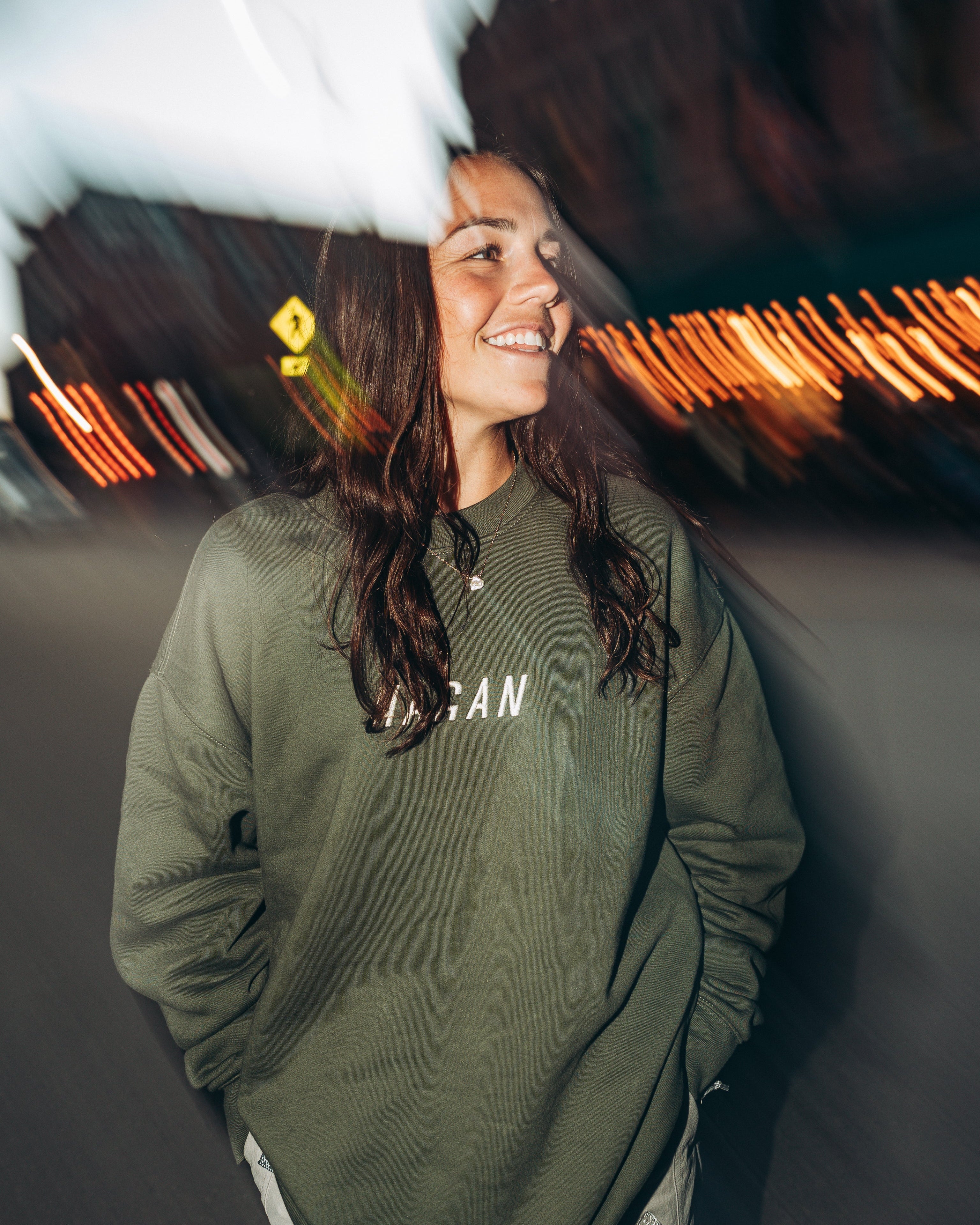 HAGAN Embroidered Crewneck - OVERLANDERS Outfitter