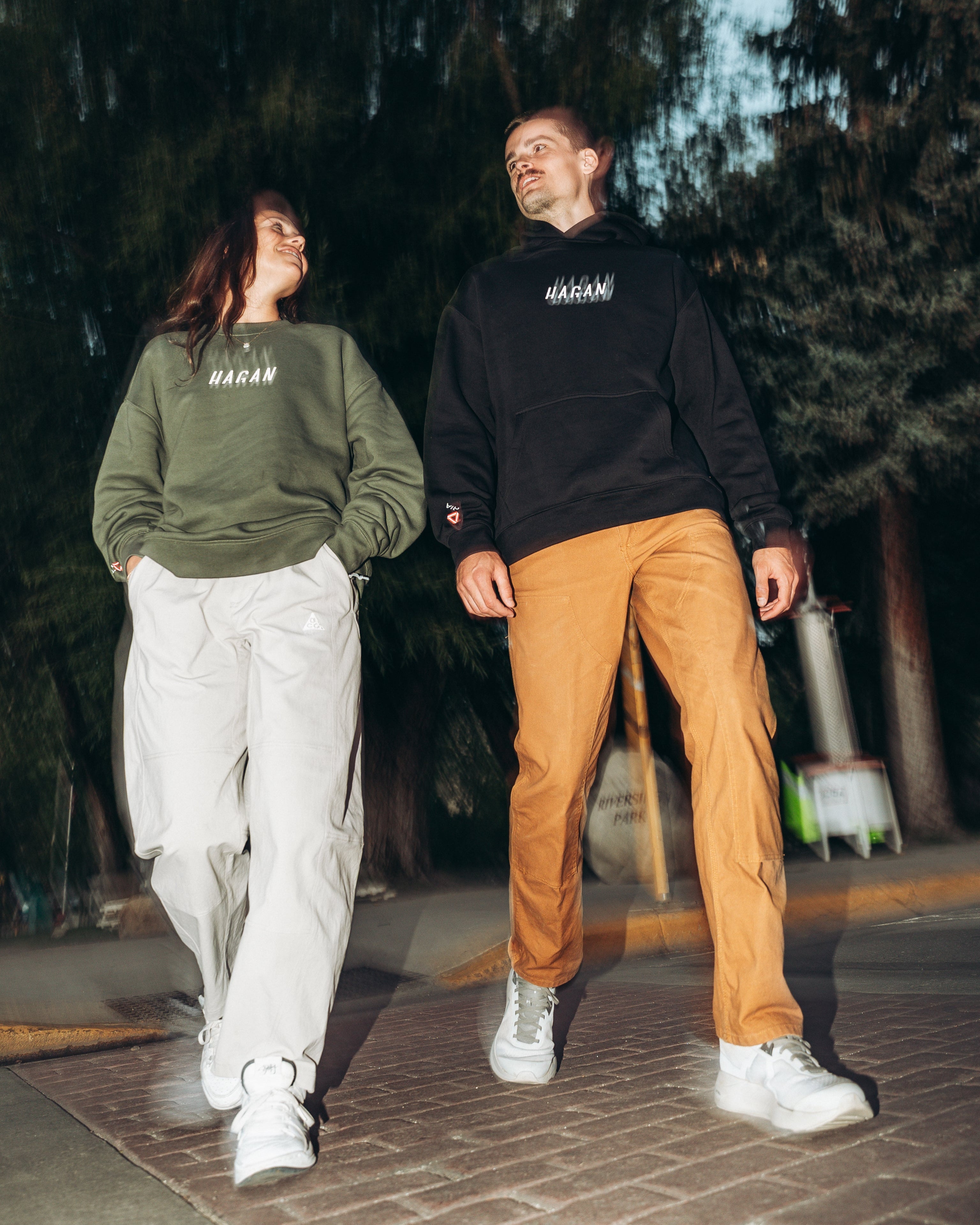 HAGAN Embroidered Crewneck - OVERLANDERS Outfitter