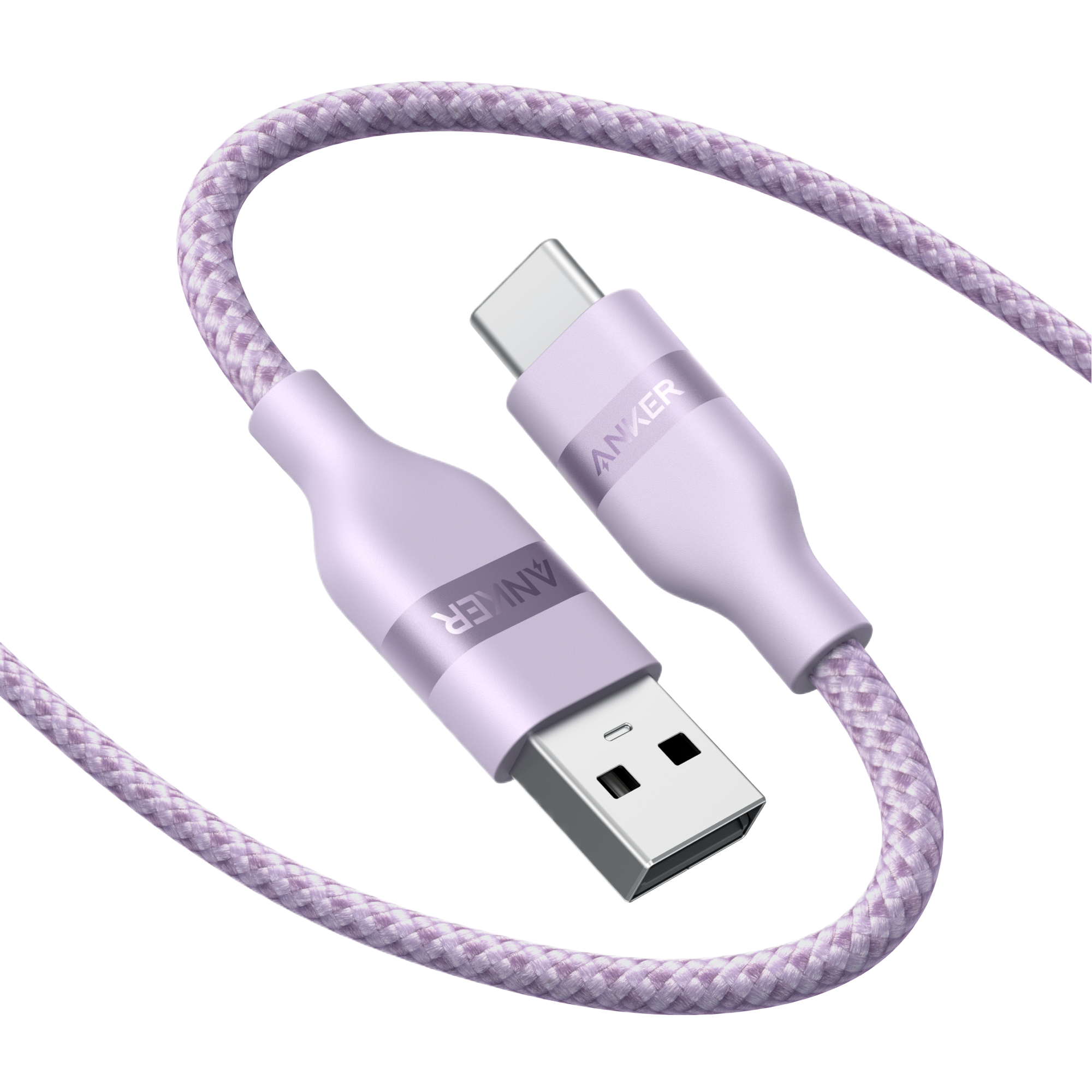 Anker USB-A to USB-C Cable (3 ft/6 ft, Upcycled-Braided) - We The Collective