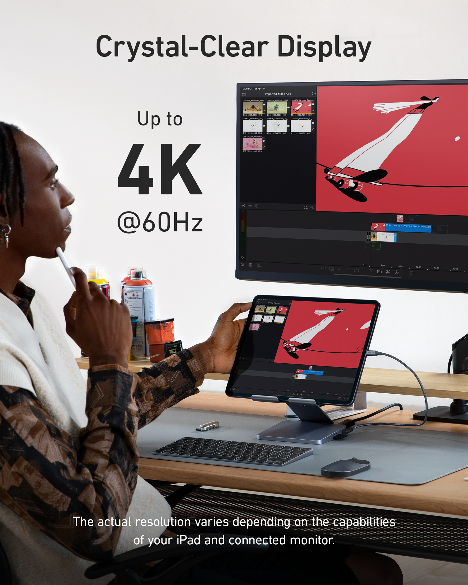 Anker <b>551</b> USB-C Hub (8-in-1, Tablet Stand) - We The Collective