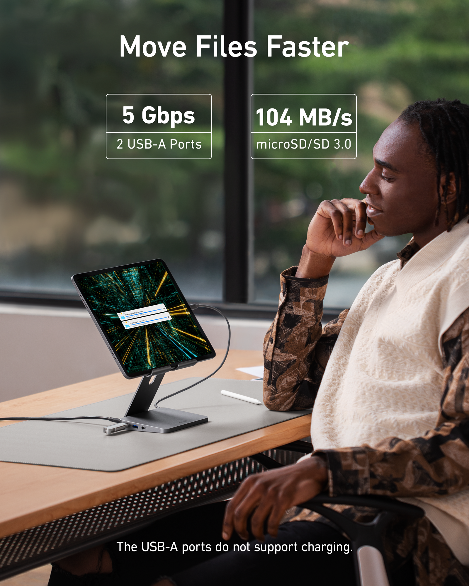 Anker <b>551</b> USB-C Hub (8-in-1, Tablet Stand) - We The Collective