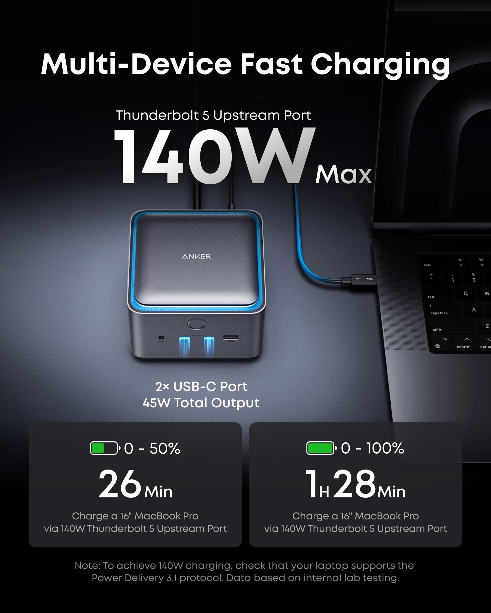 Anker Prime TB5 Docking Station (14-in-1, 8K, Thunderbolt 5 ) - We The Collective